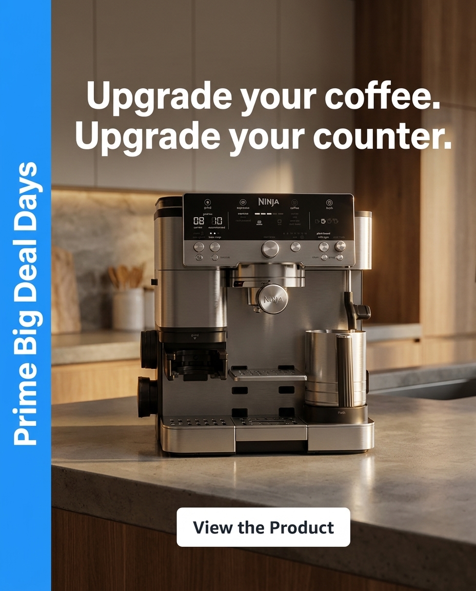 Sharon Recommends Facebook ad: From Basic Brew to Barista-Level