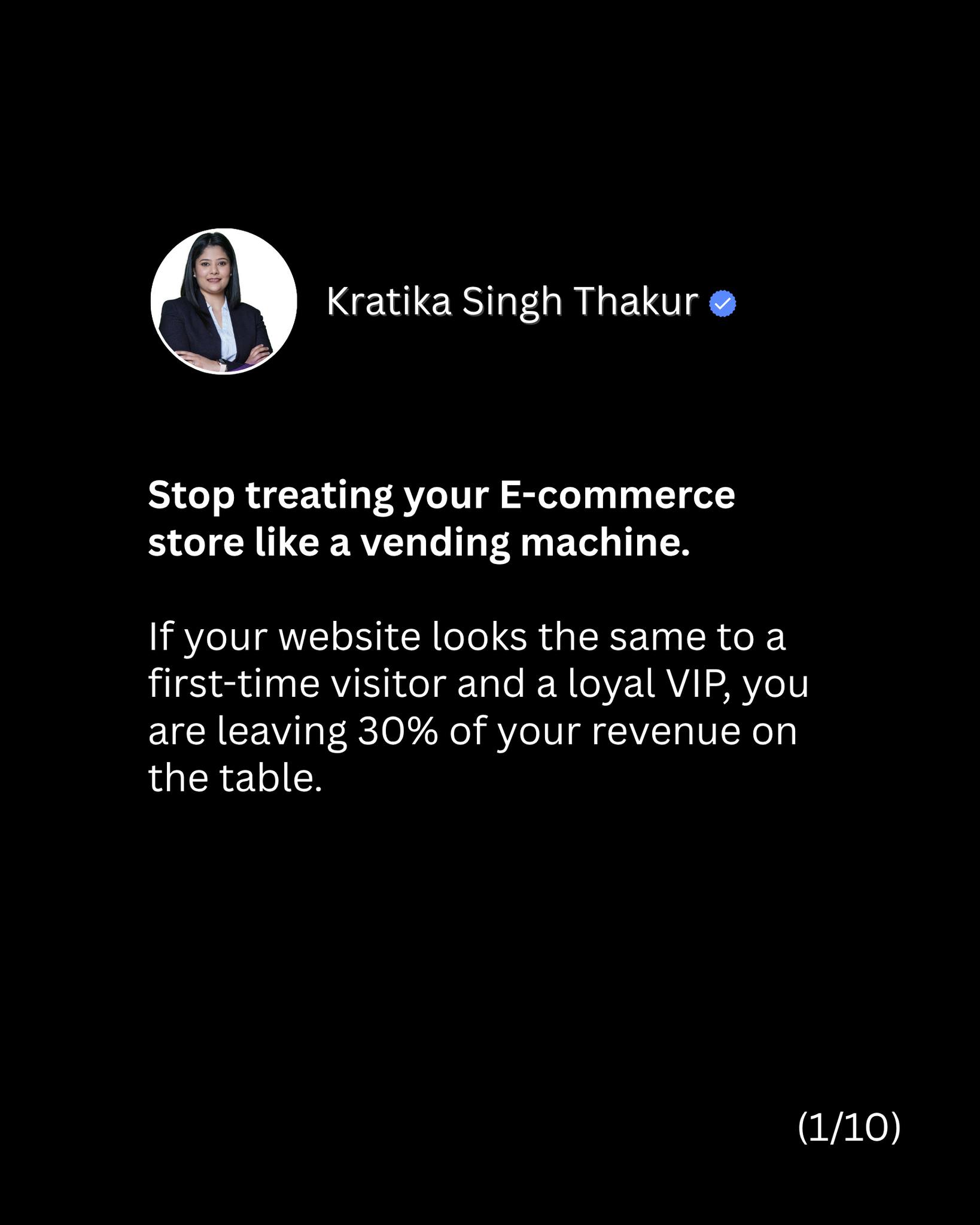 Brint Marketing Solutions Facebook ad: Is your E-commerce brand struggling with low Average…