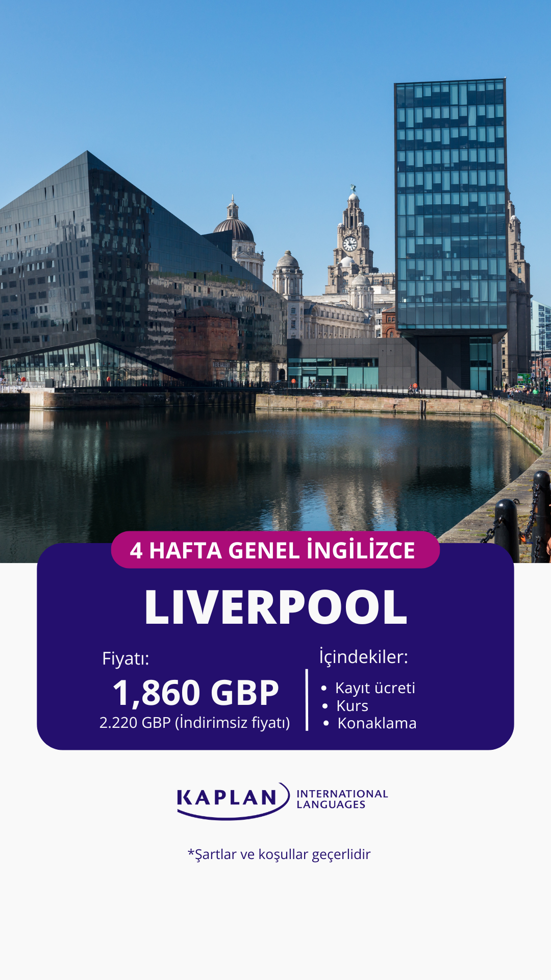 Kaplan International Languages - Türkiye Facebook ad