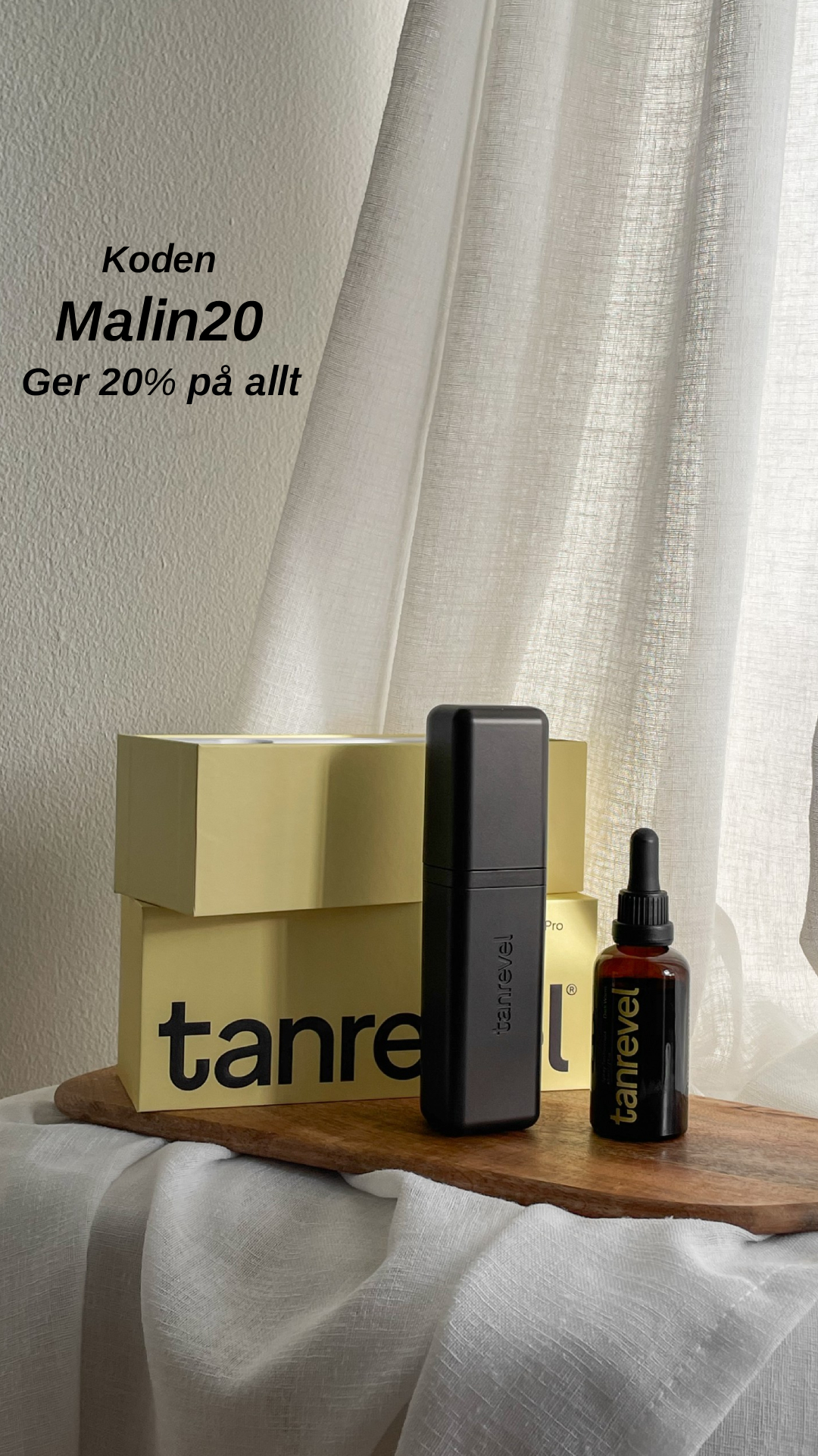malinitis Facebook ad: Alltid ett naturligt glow