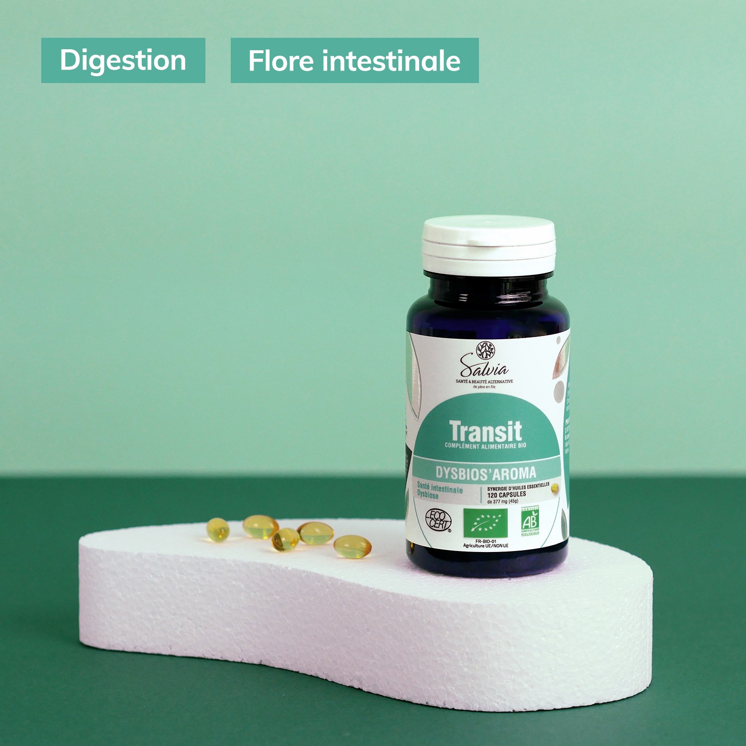 Salvia nutrition et cosmétique Facebook ad: Ce dont votre corps a vraiment besoin.