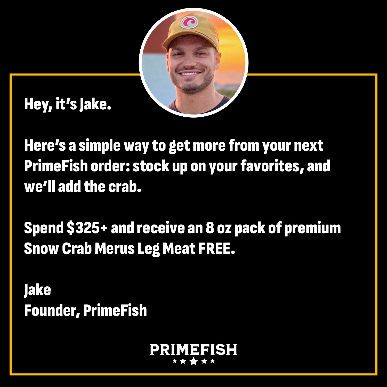 PrimeFish Seafood Co. Facebook ad
