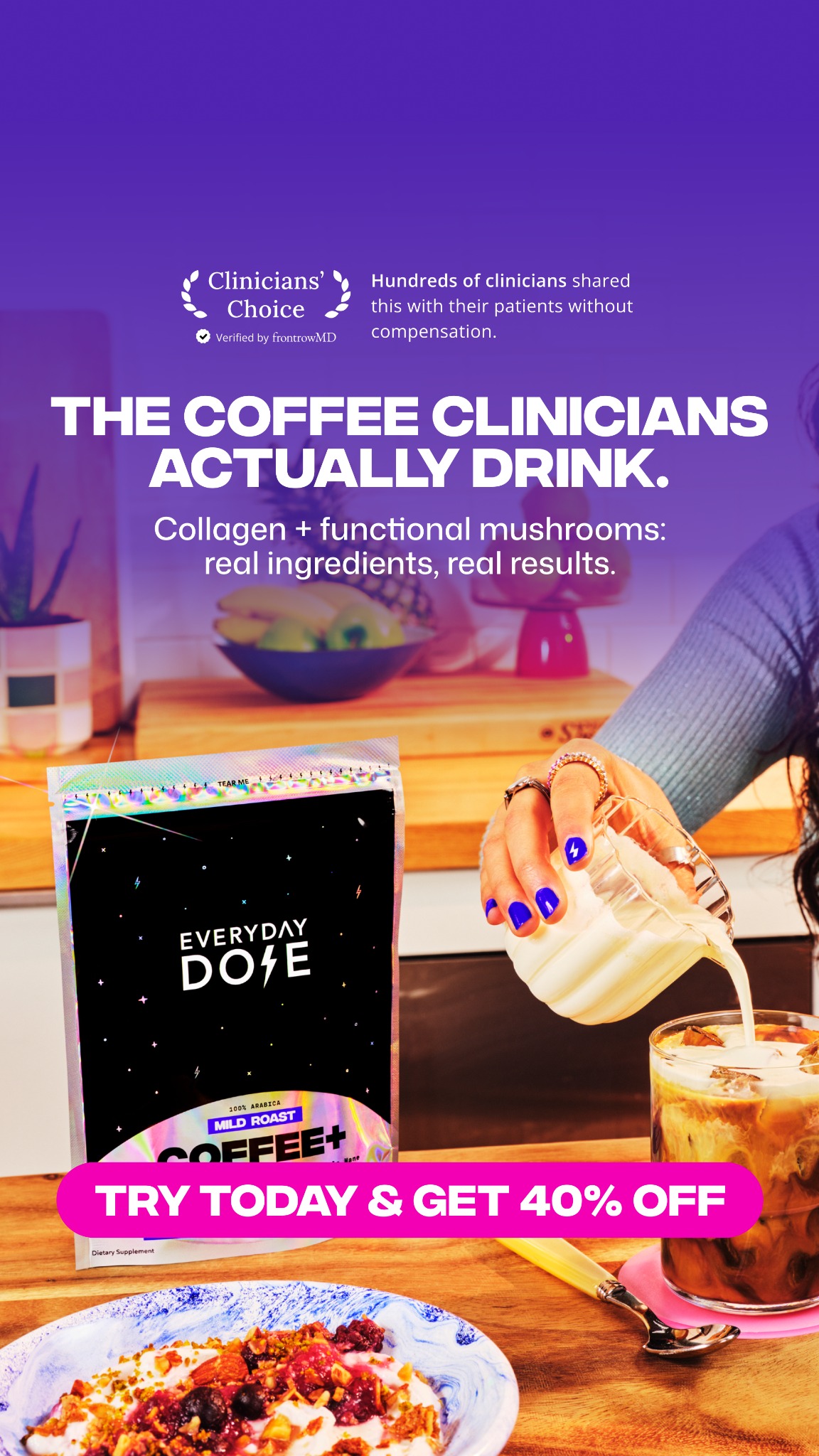 Everyday Dose Facebook ad