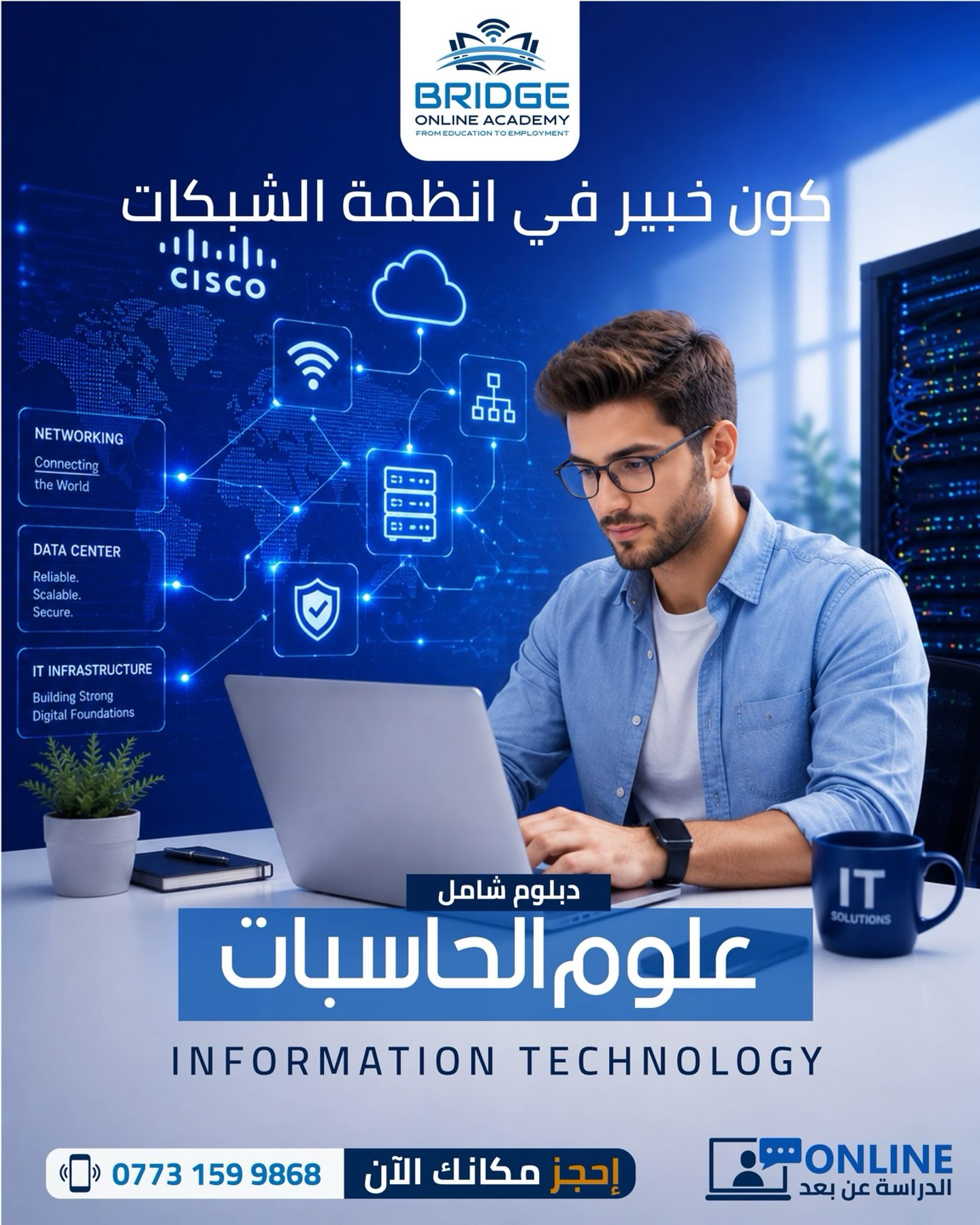 Bridge Online Academy Facebook ad