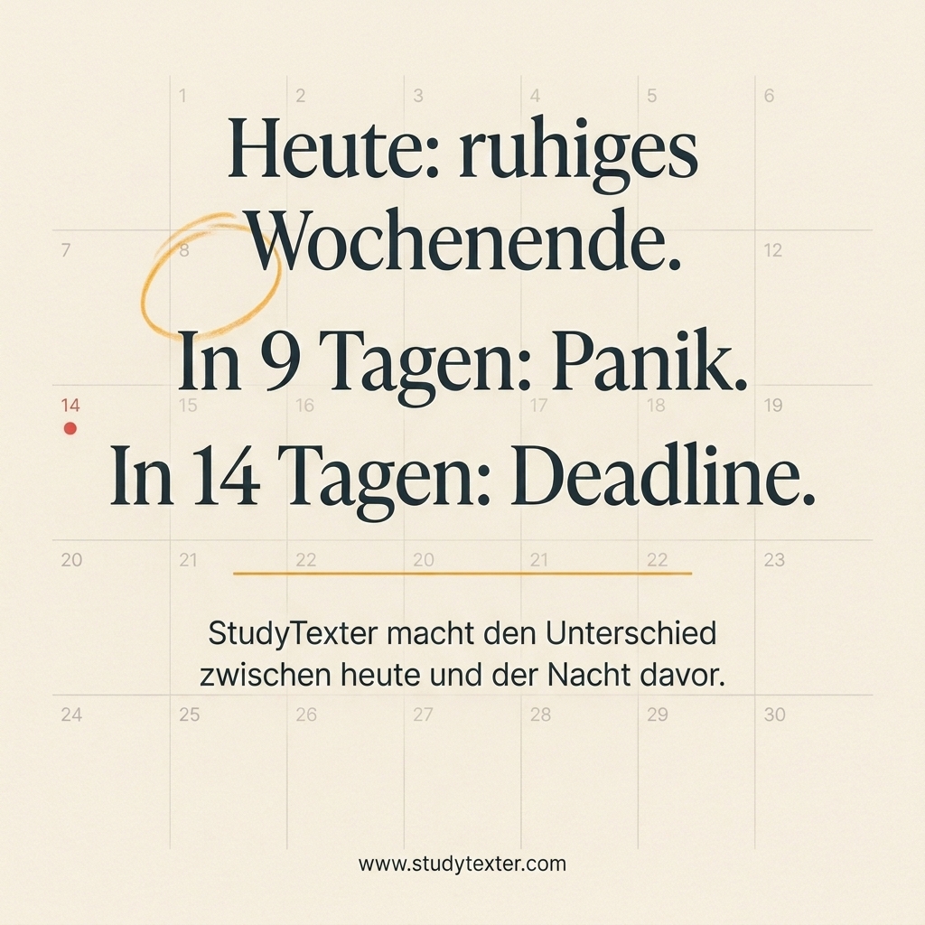 StudyTexter.de Facebook ad