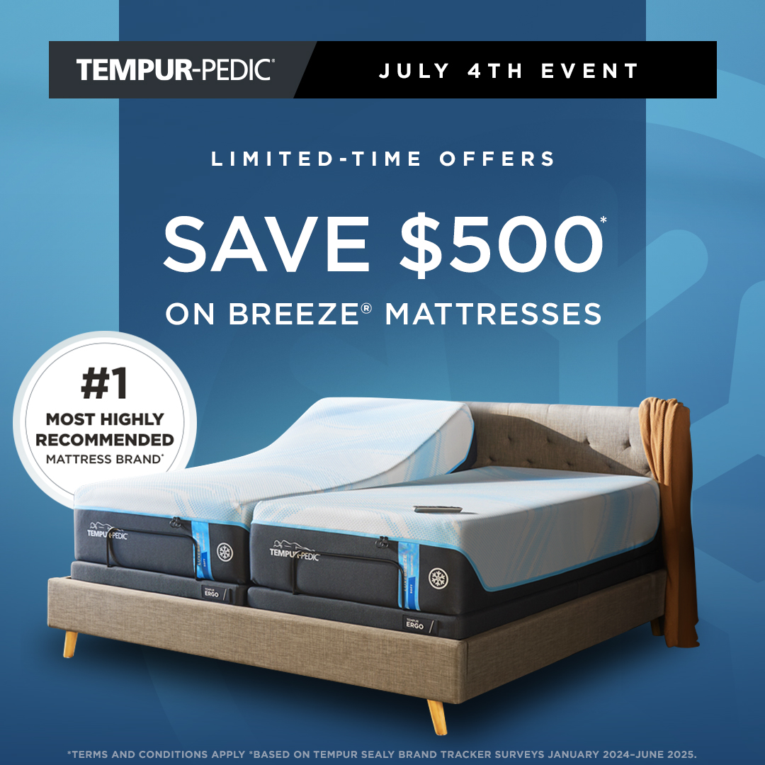 Tempur-Pedic USA Facebook ad