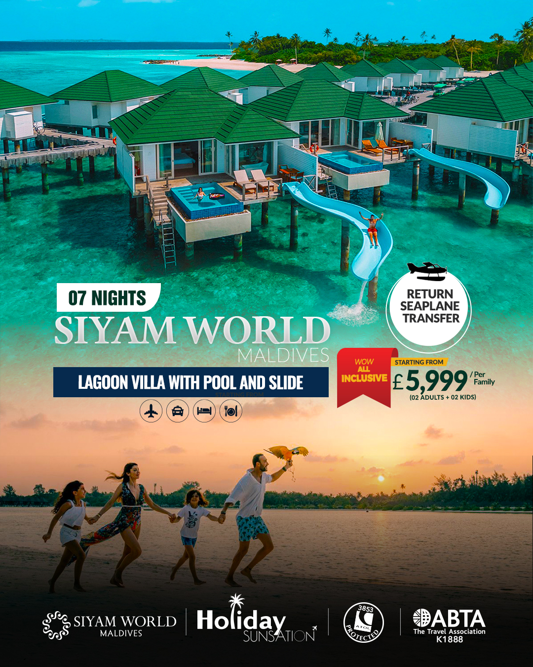 Holiday Sunsation Facebook ad