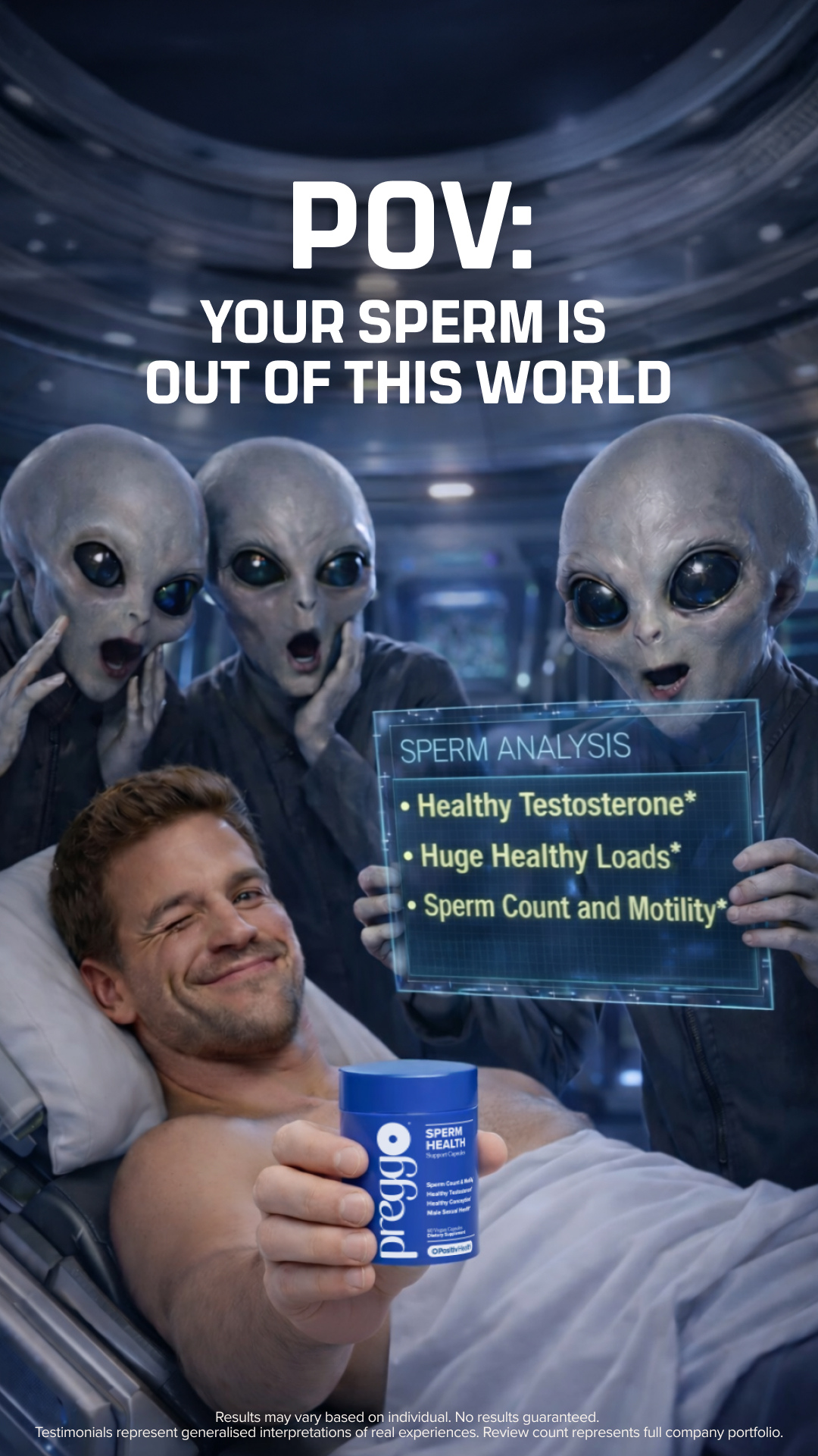 True Healthy Man Facebook ad
