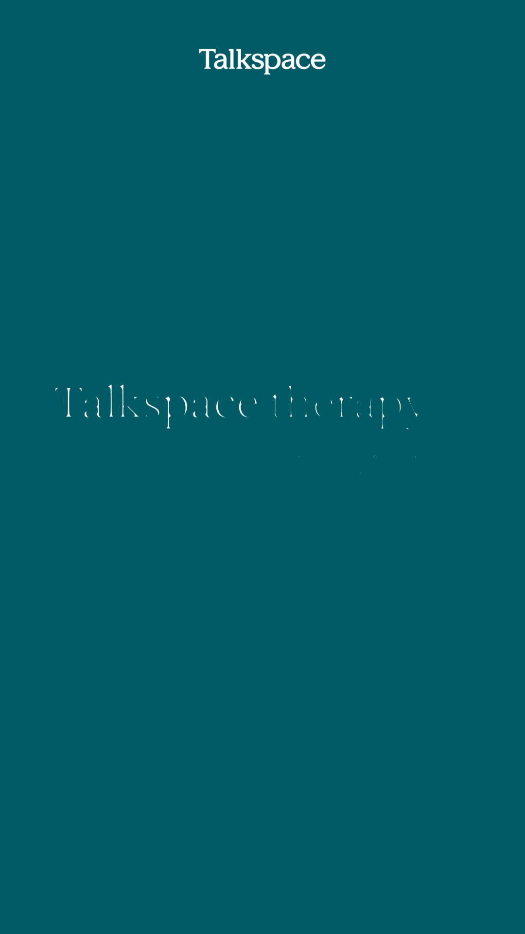 Talkspace Facebook ad: Affordable online therapy
