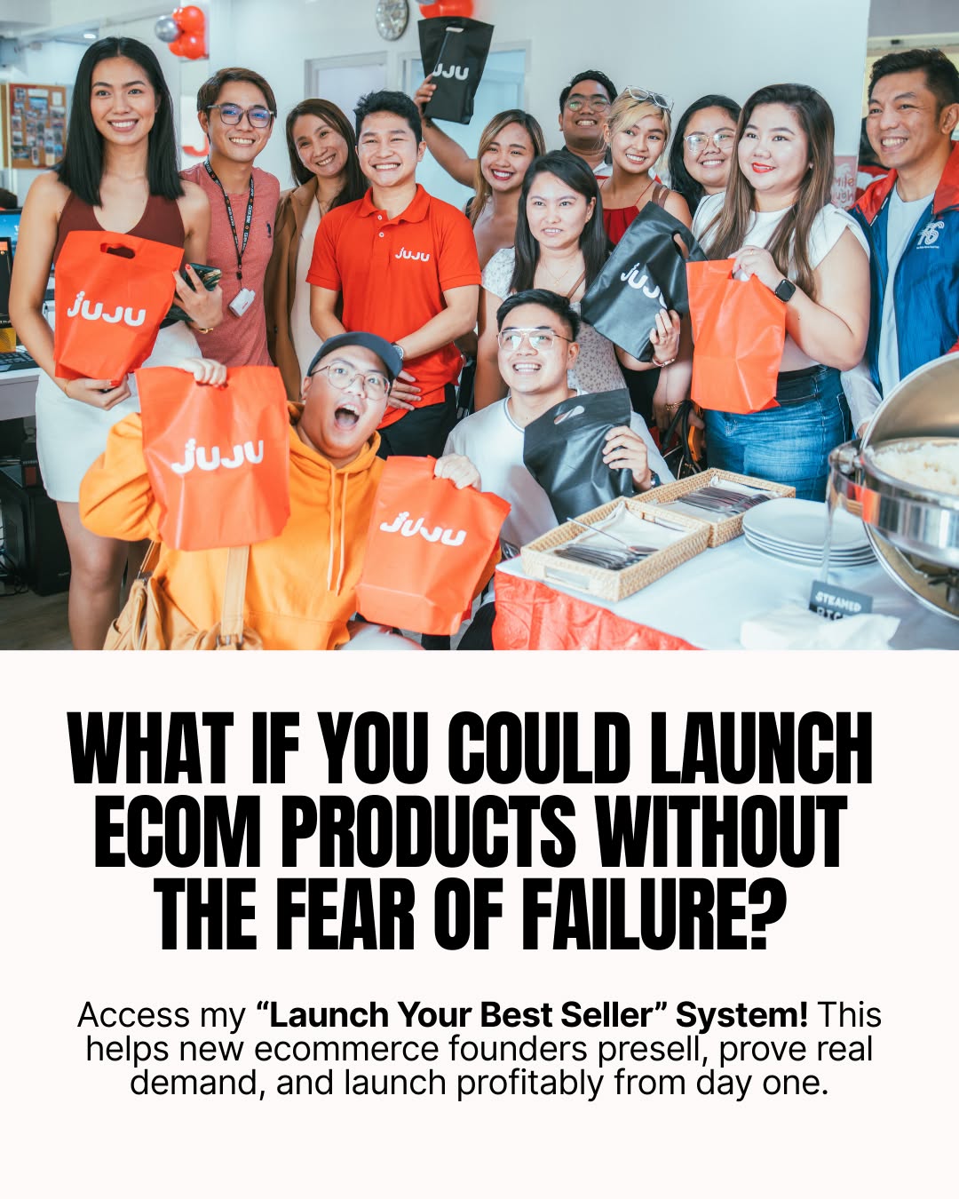 Jungie Facebook ad: Build Your First Best-Selling Product for Just ₱799!