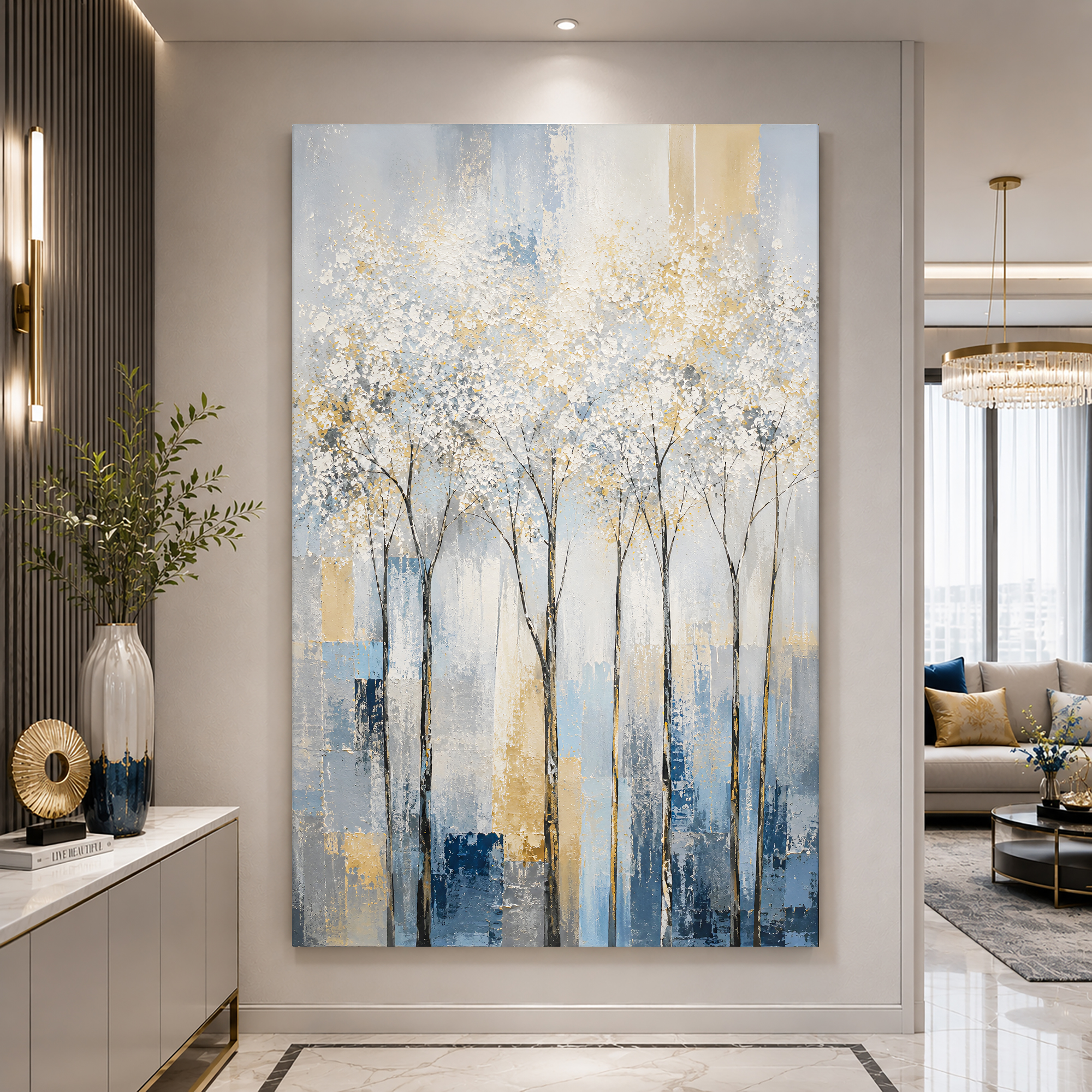 Tailored Canvases - Personalized Art Facebook ad: Whispering Forest | Made in the USA | Ships Fast