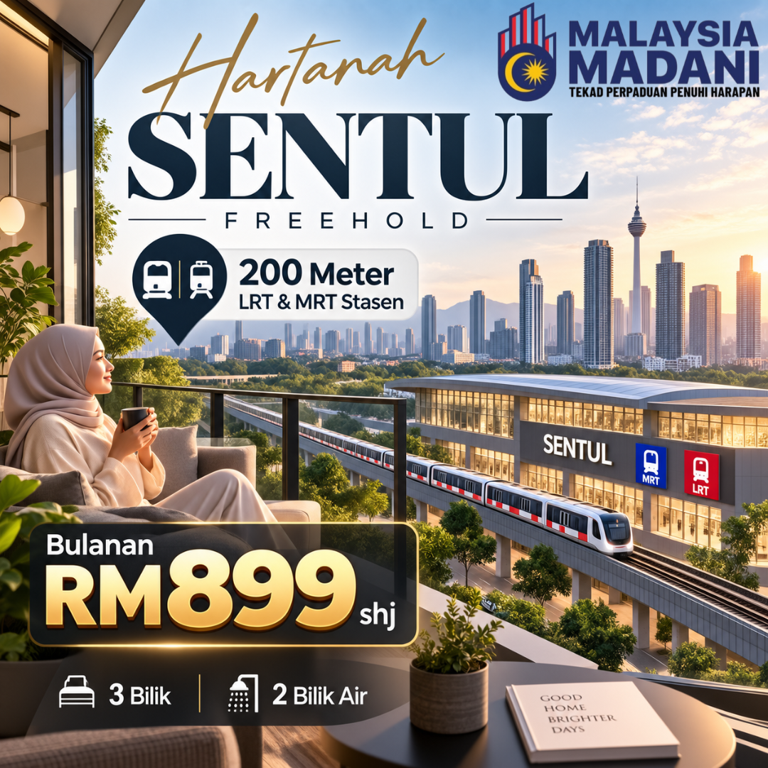 Rumah Madani 1.0 Facebook ad: Siap 2027 + Cash Back RM87K
