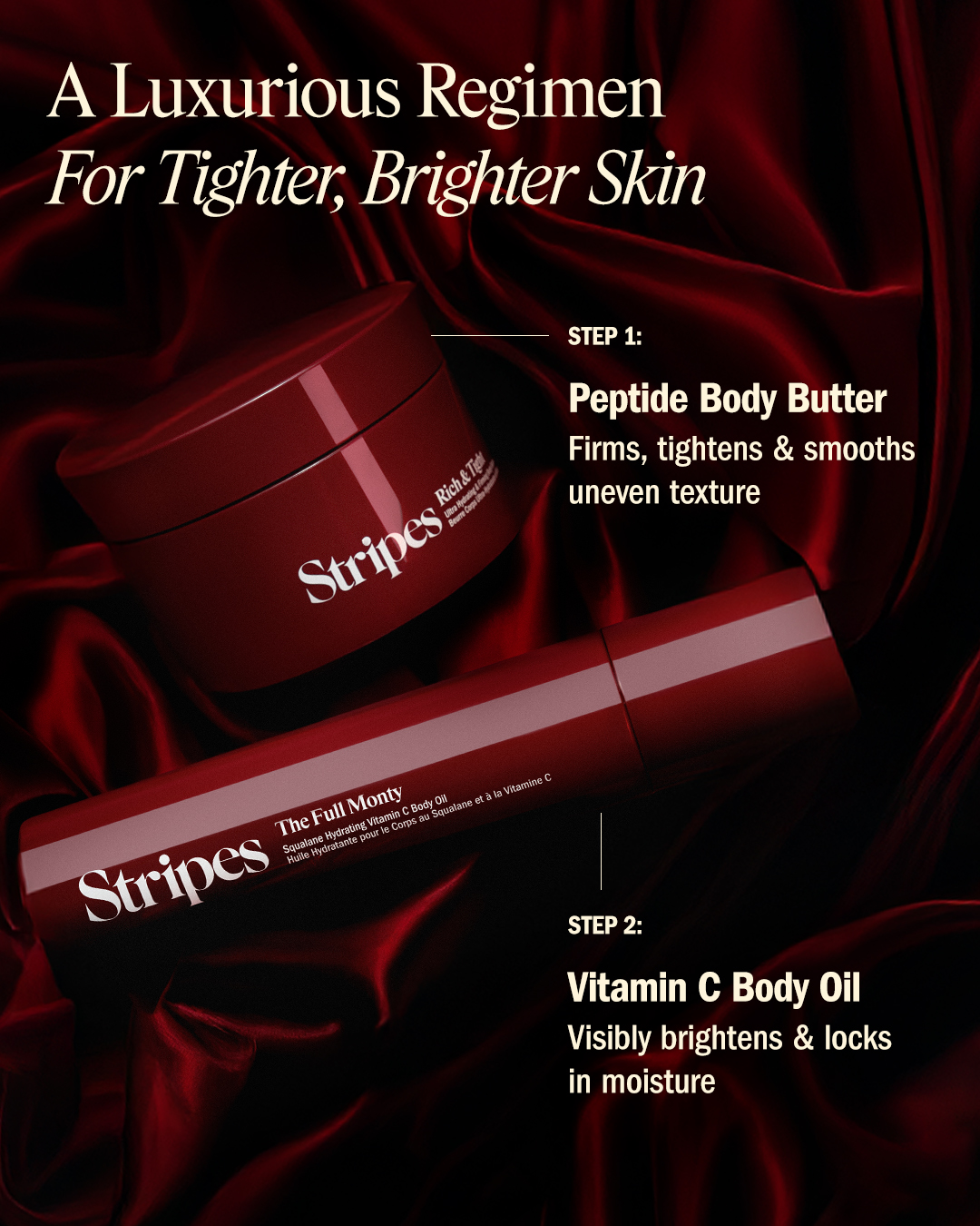 Stripes Beauty Facebook ad
