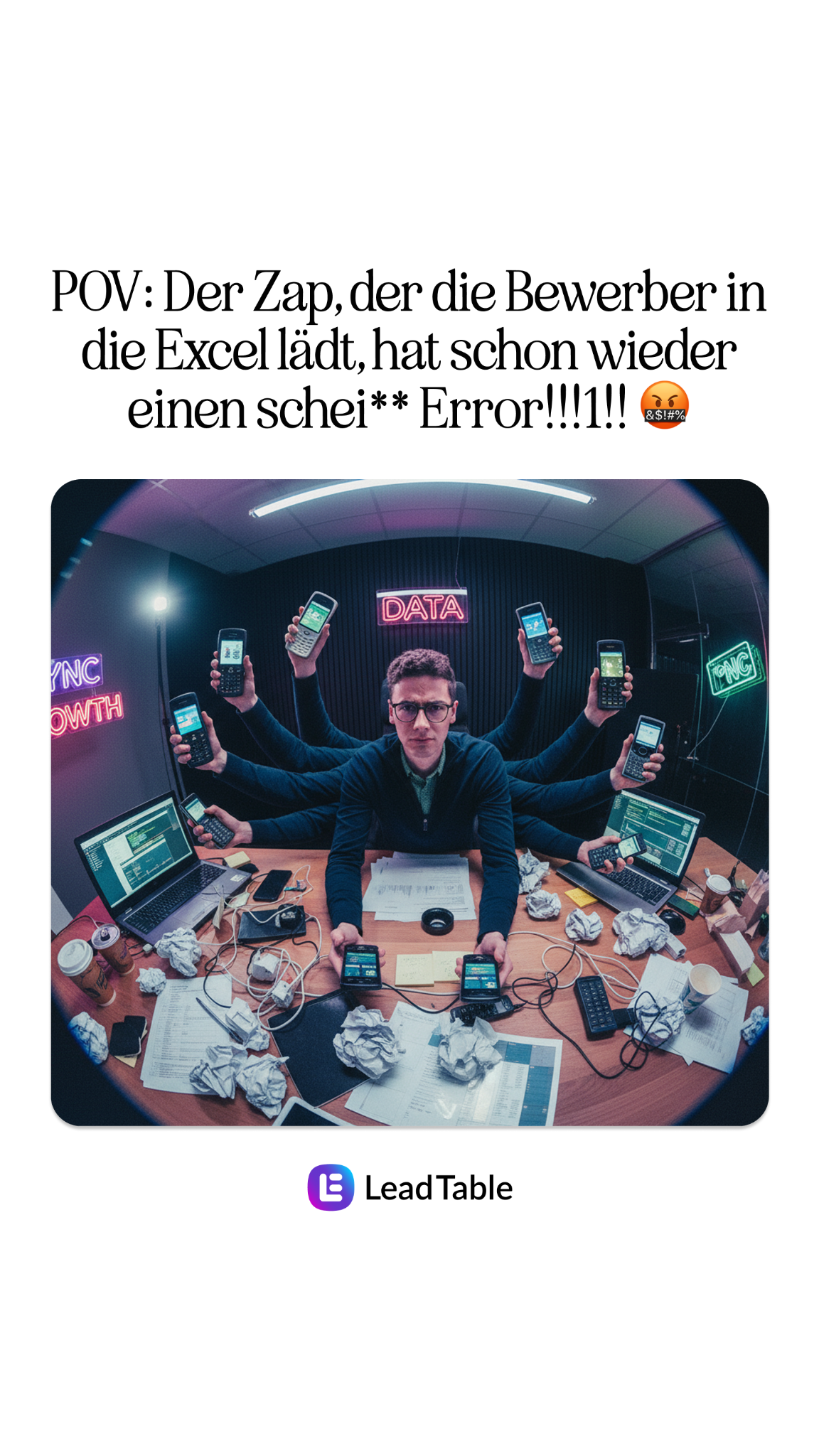 LeadTable - Agentursoftware Facebook ad