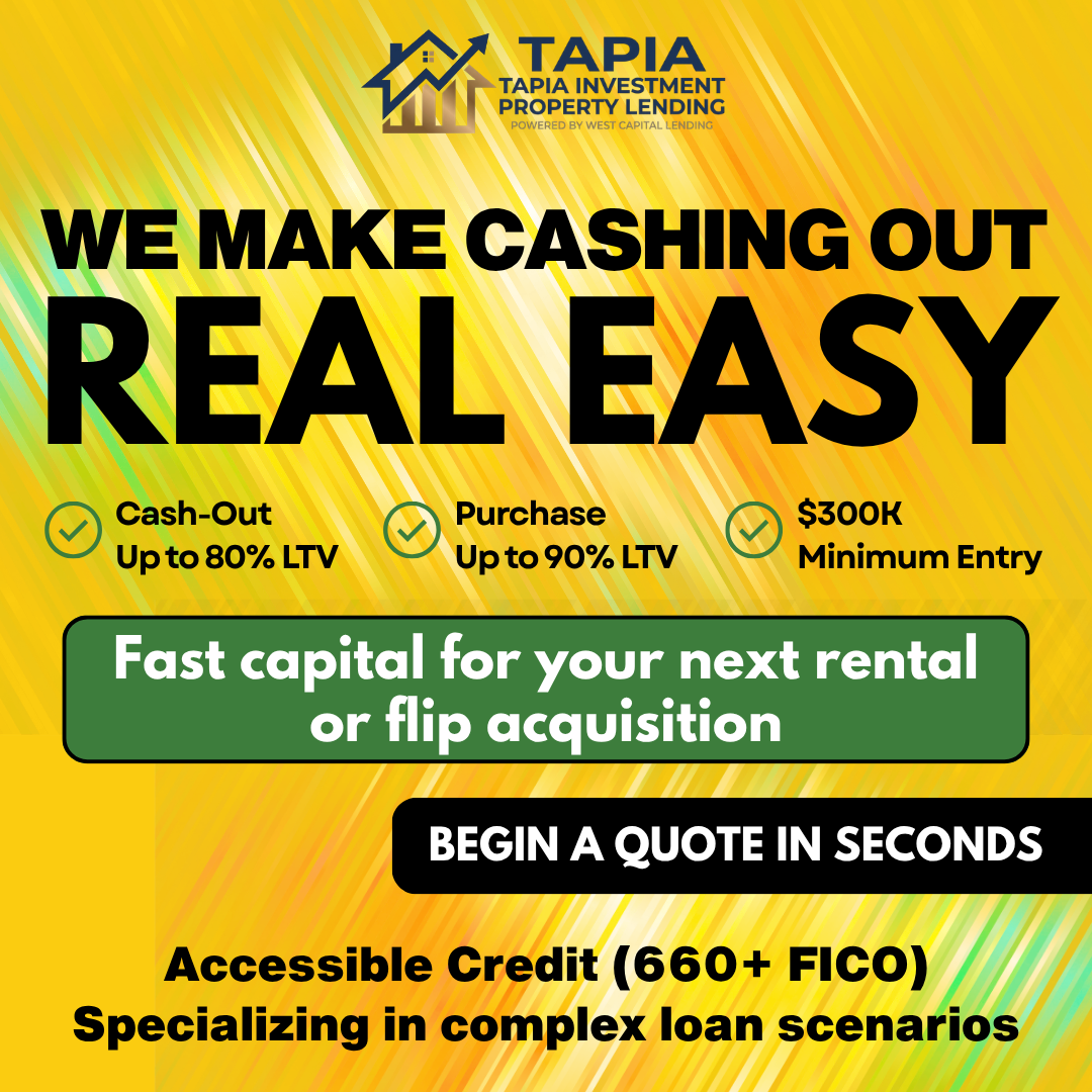 Tapia Investment Property Lending Powered By WCL Facebook ad