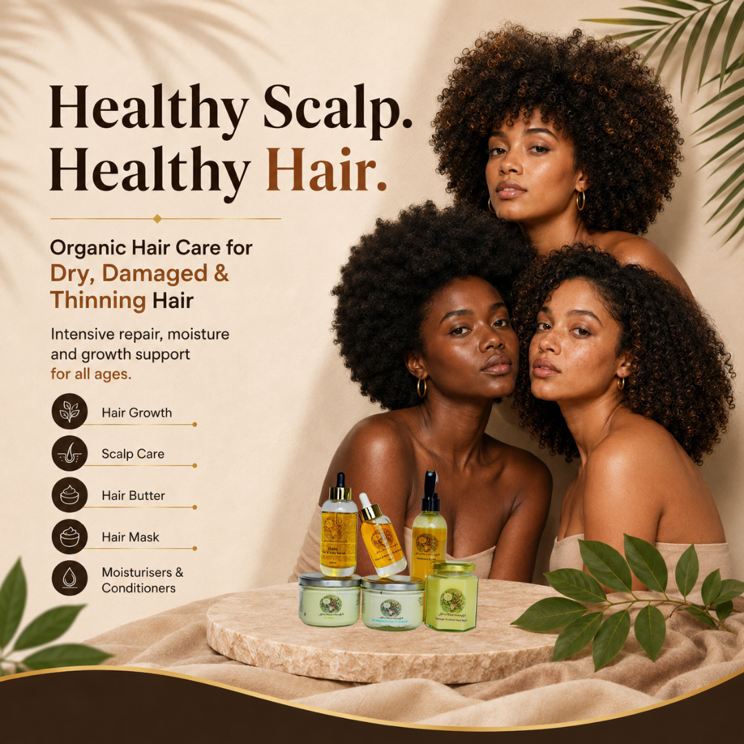 afrohaircandy Facebook ad: Natural Hair Care for Healthier-Looking Hair