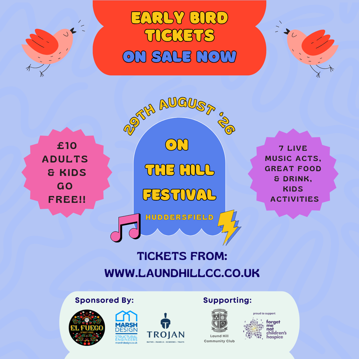 On The Hill Festival Facebook ad