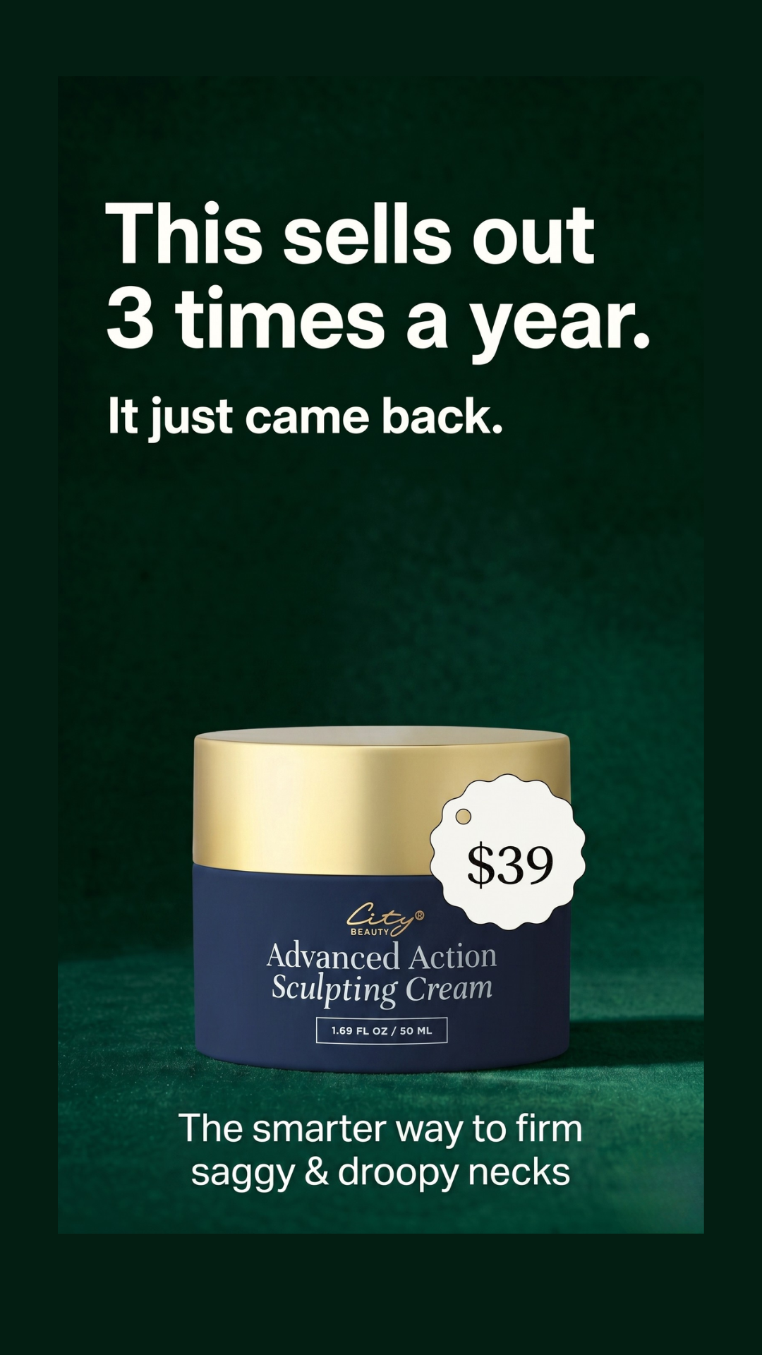 City Beauty Facebook ad