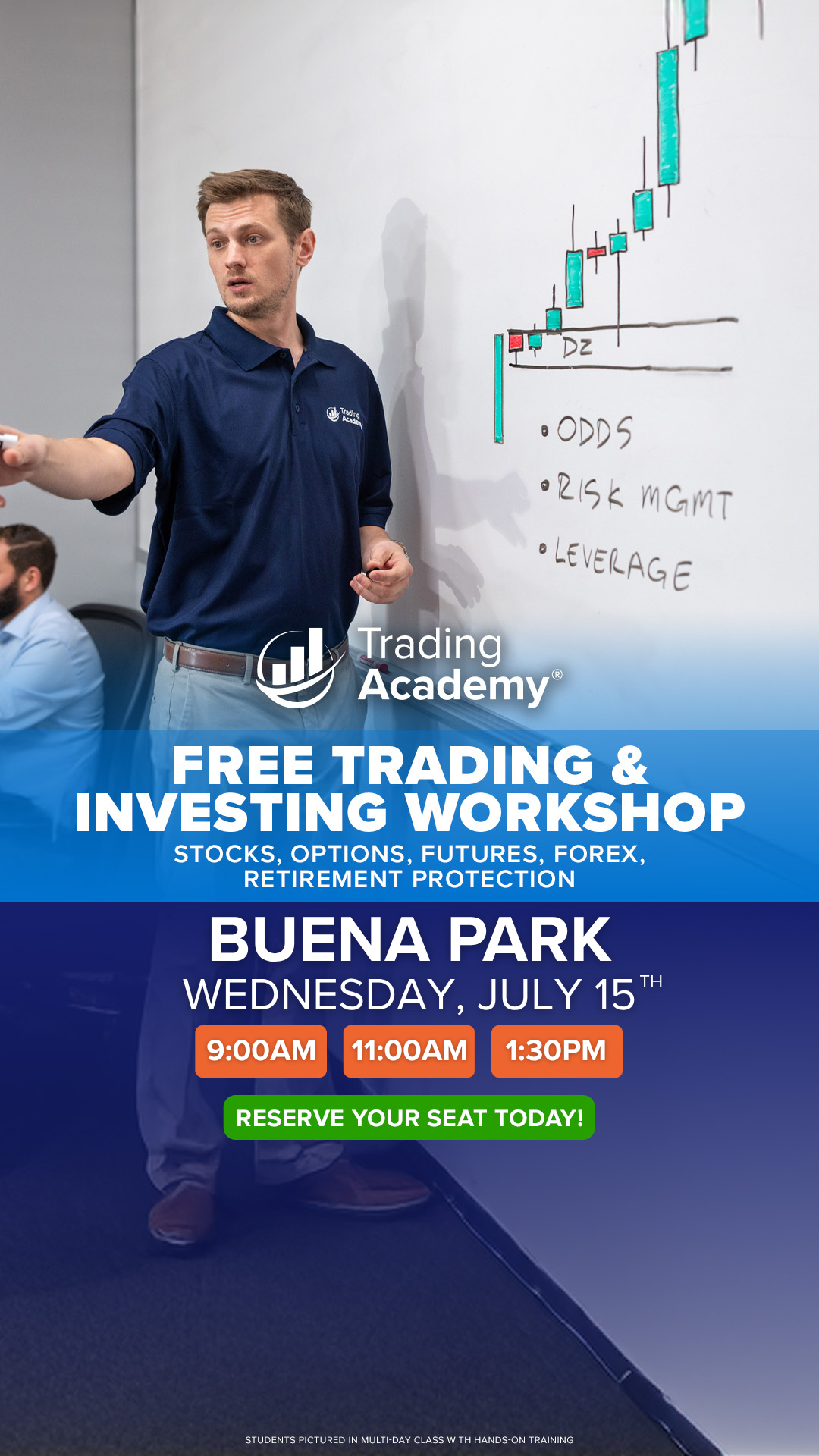 Trading Academy Facebook ad