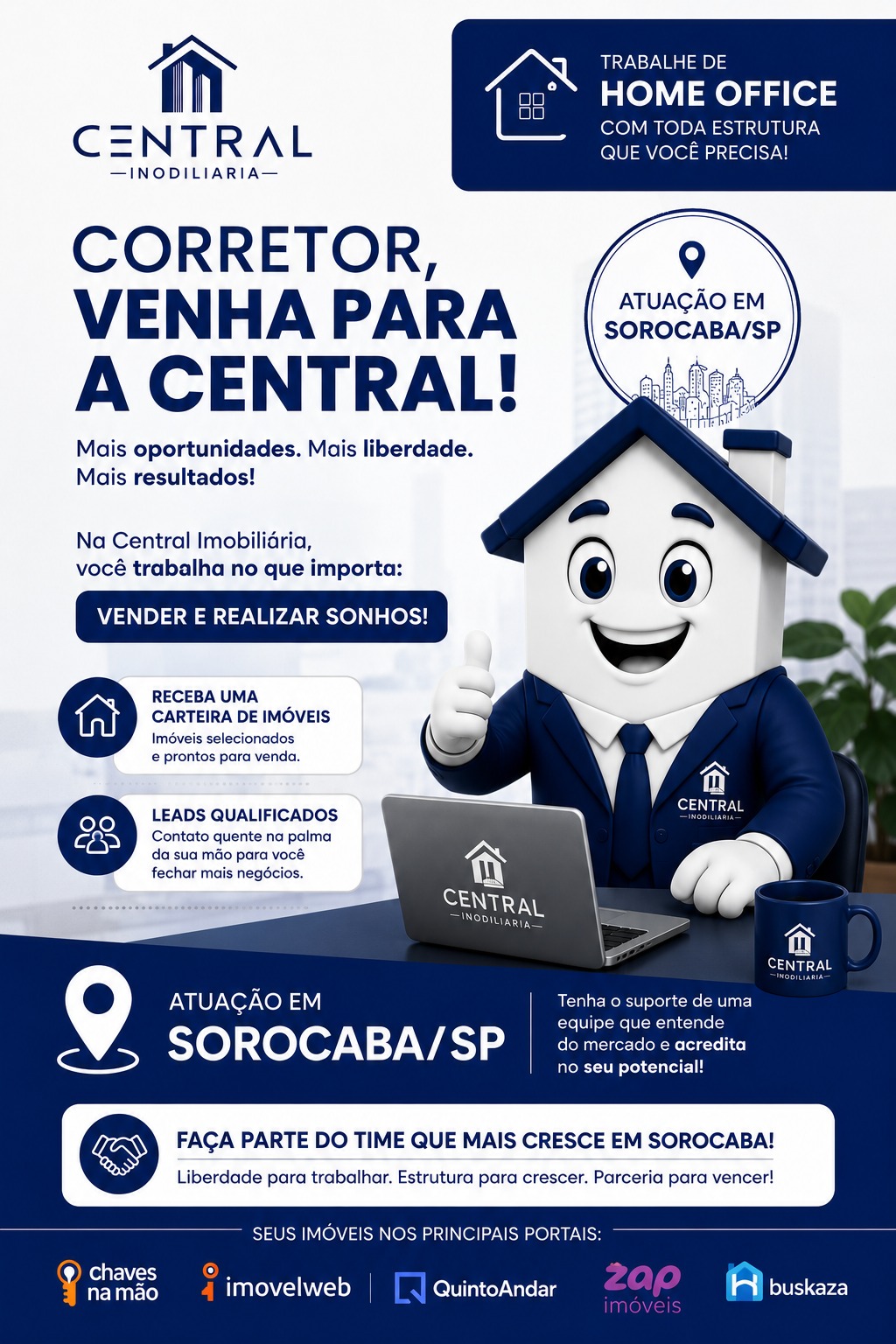 Imobiliária Central Facebook ad