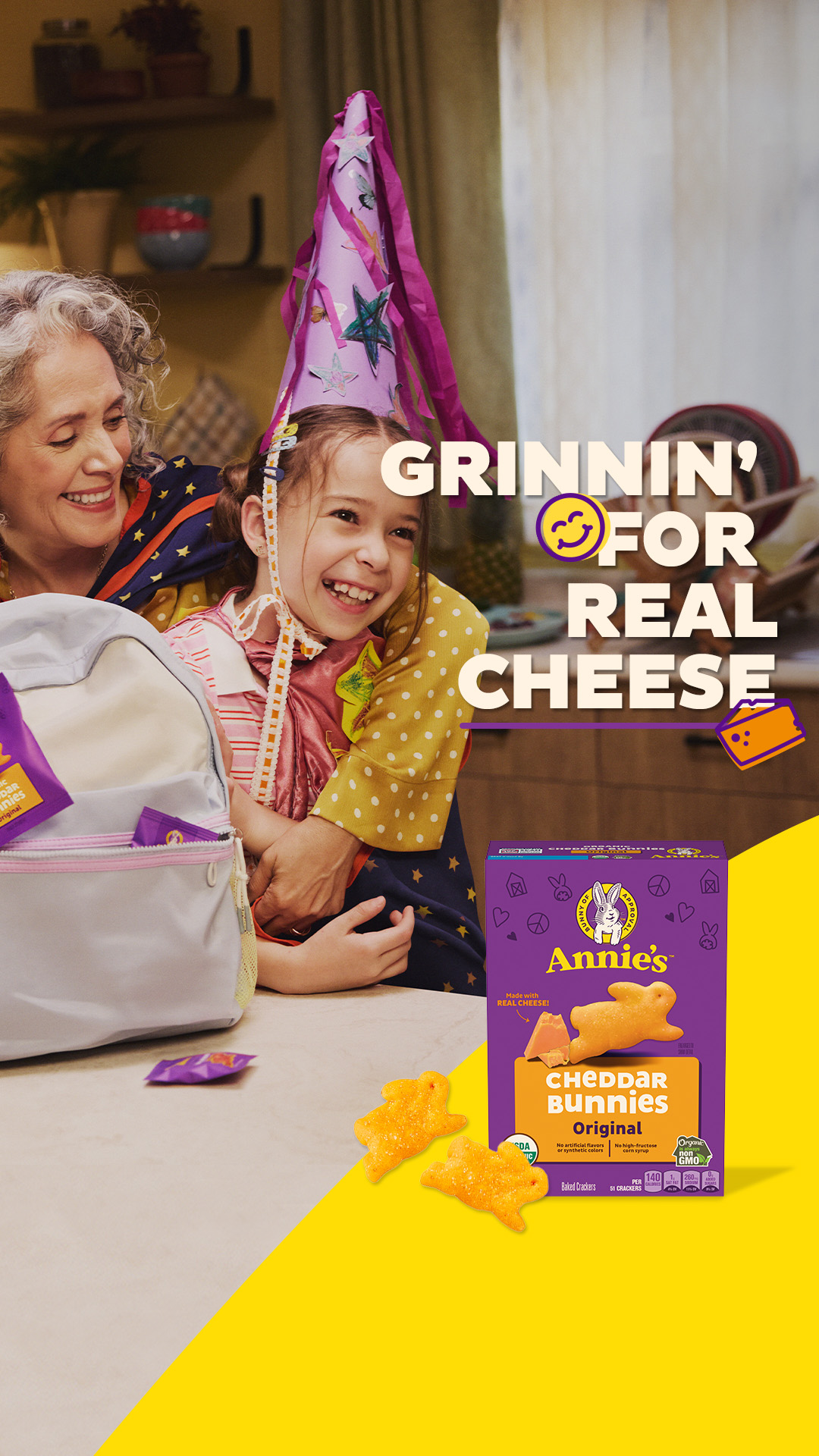Annie's Homegrown Facebook ad from Feb 2, 2026