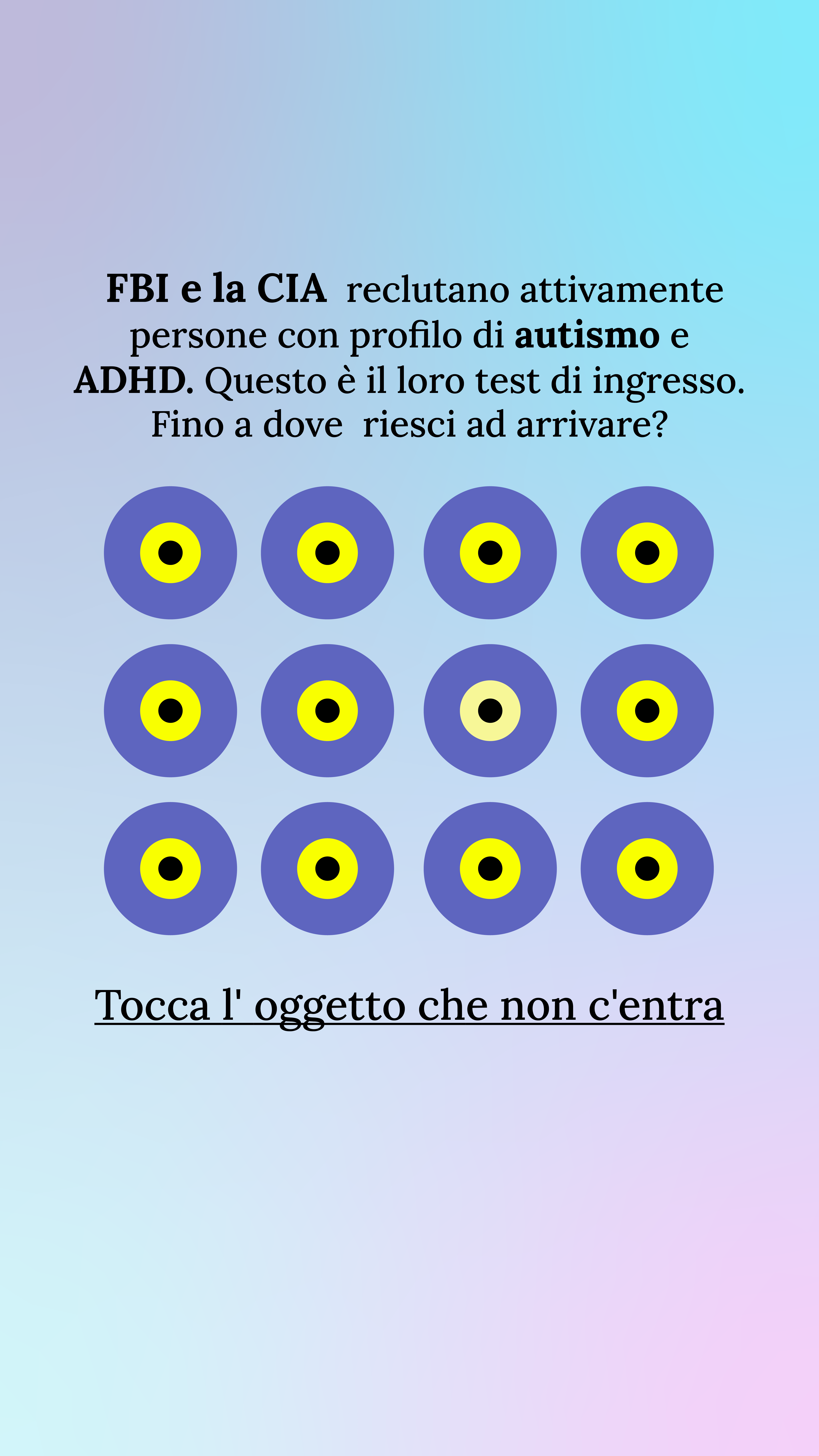 Test de Inteligencia Facebook ad