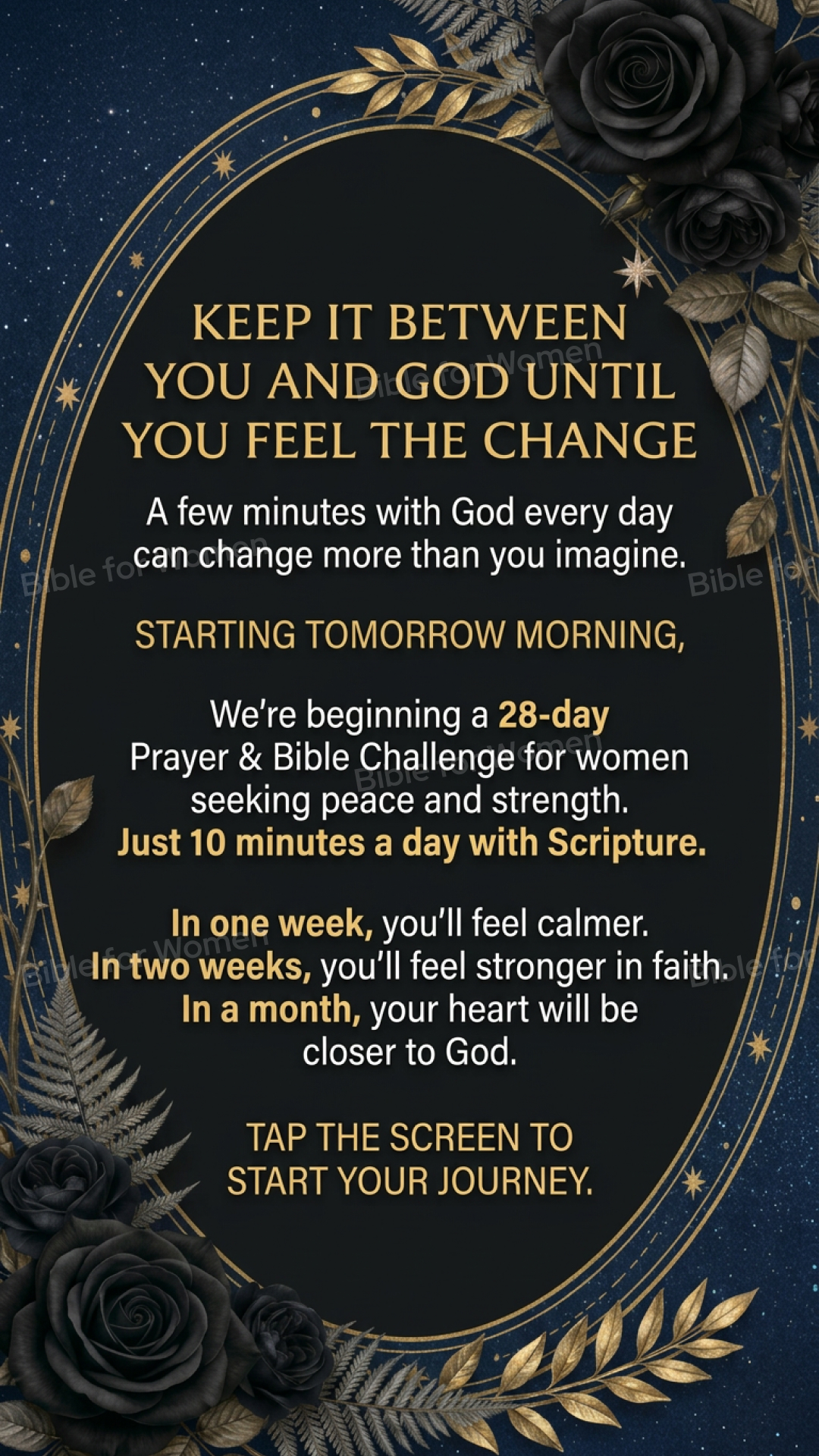 Bibleforwomen Facebook ad