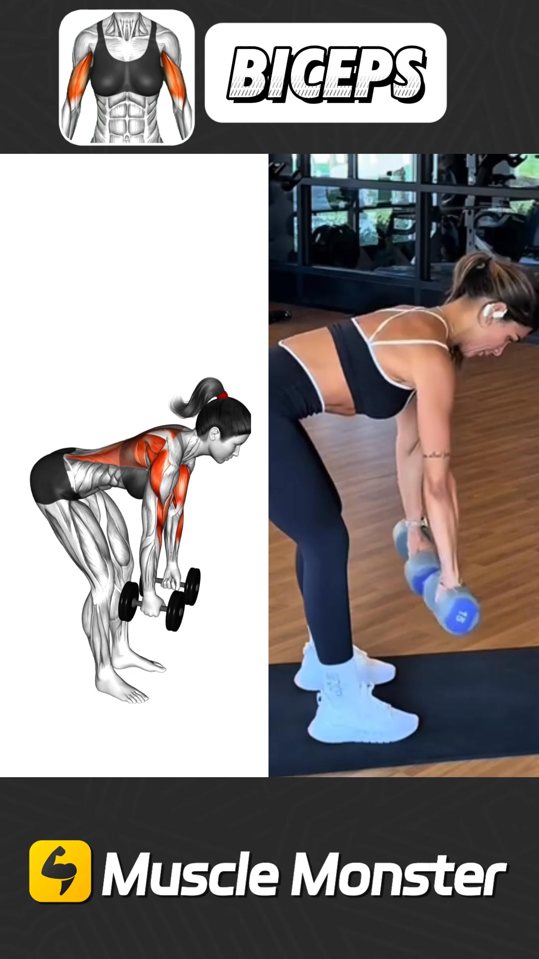 Muscle Monster App Facebook ad: Transform Yourself Now