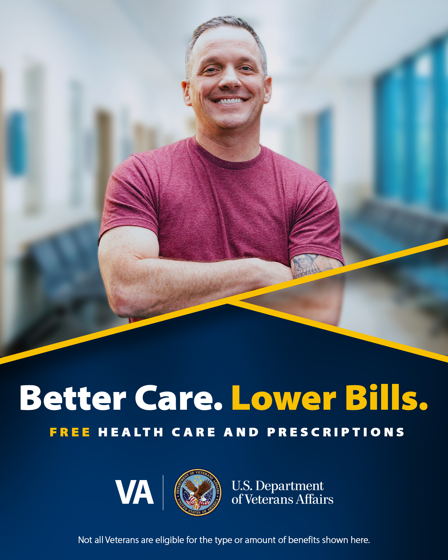 U.S. Department of Veterans Affairs Facebook ad