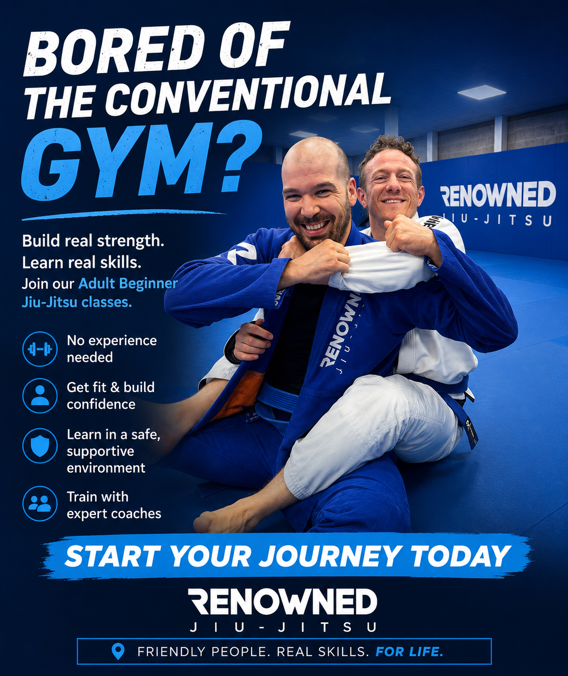 Renowned Jiu-Jitsu York Facebook ad