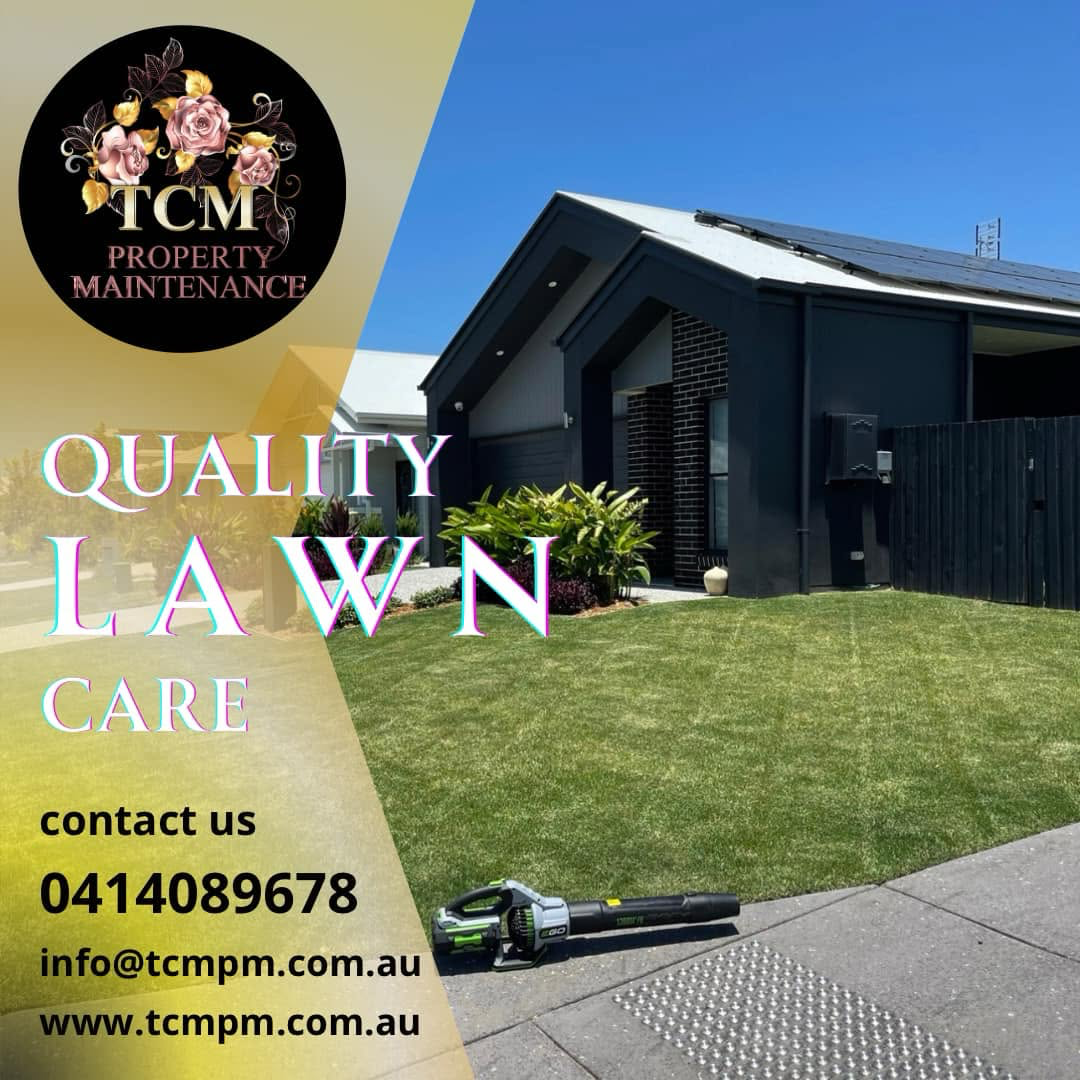 TCM Property Maintenance Facebook ad: Lawn Care Specialists