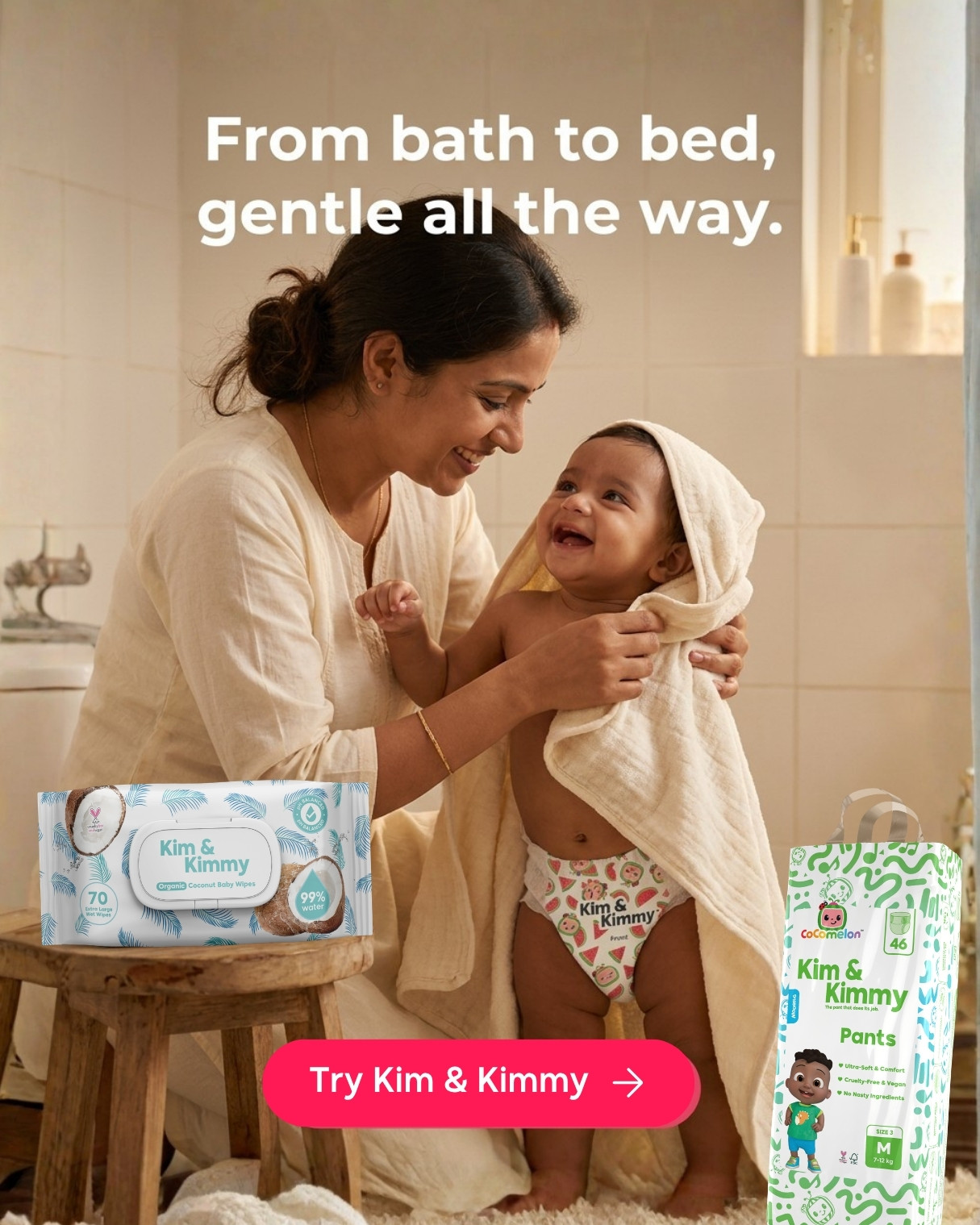 Kim & Kimmy India Facebook ad