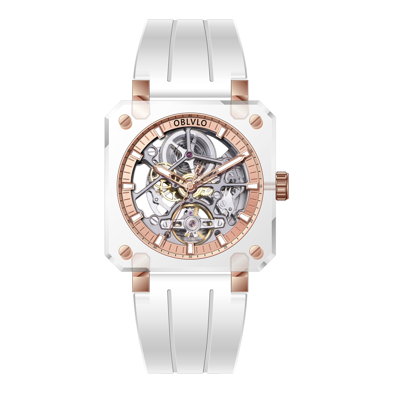 Oblvlo Official Facebook ad: Affordable Automatic Watches Save up to 30%
