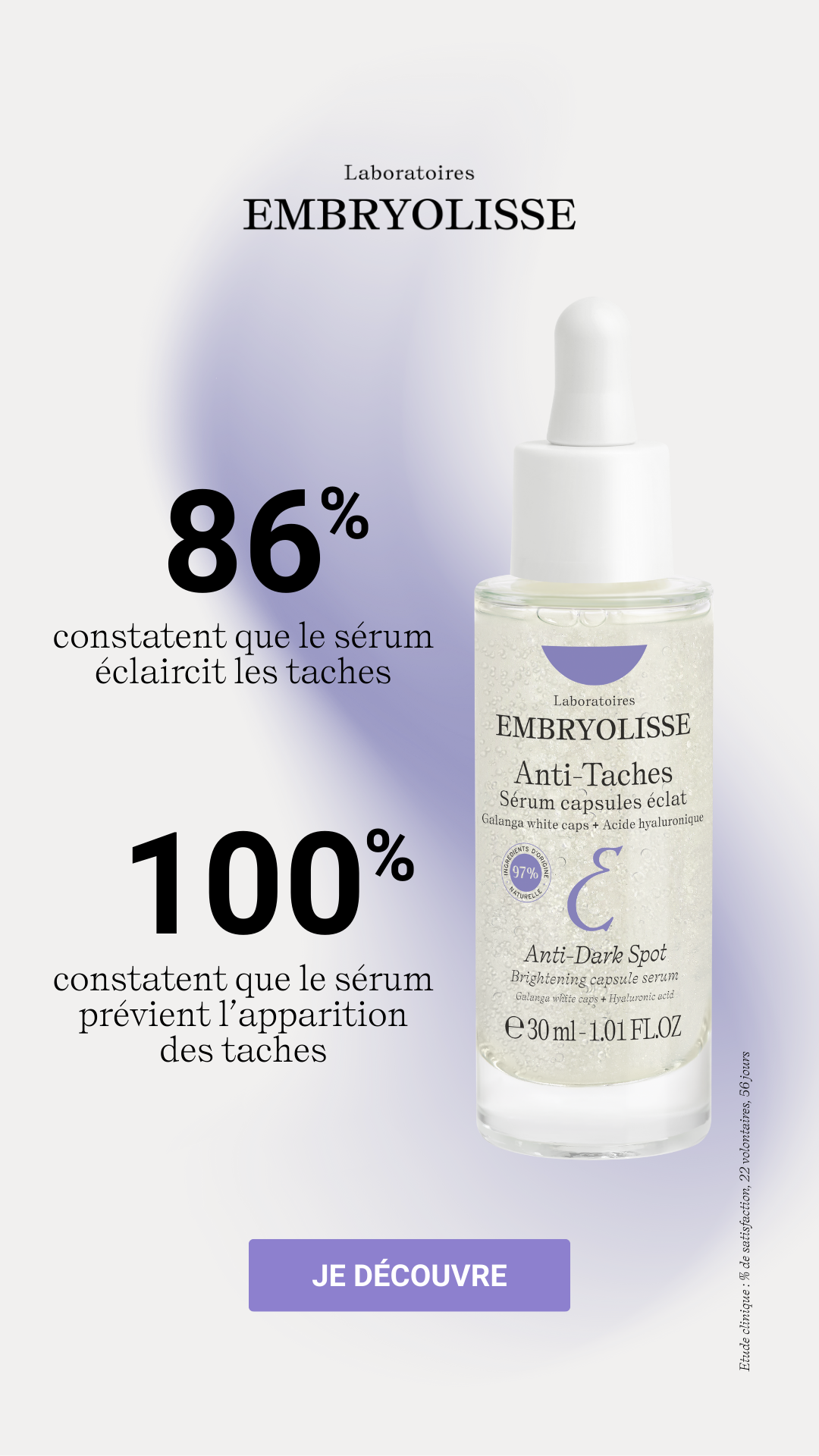 Embryolisse France Facebook ad