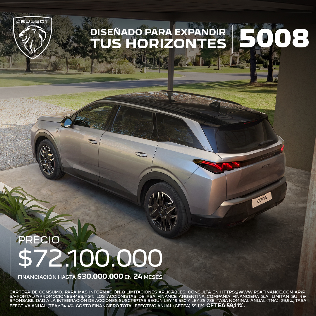 Peugeot Facebook ad: Peugeot 5008