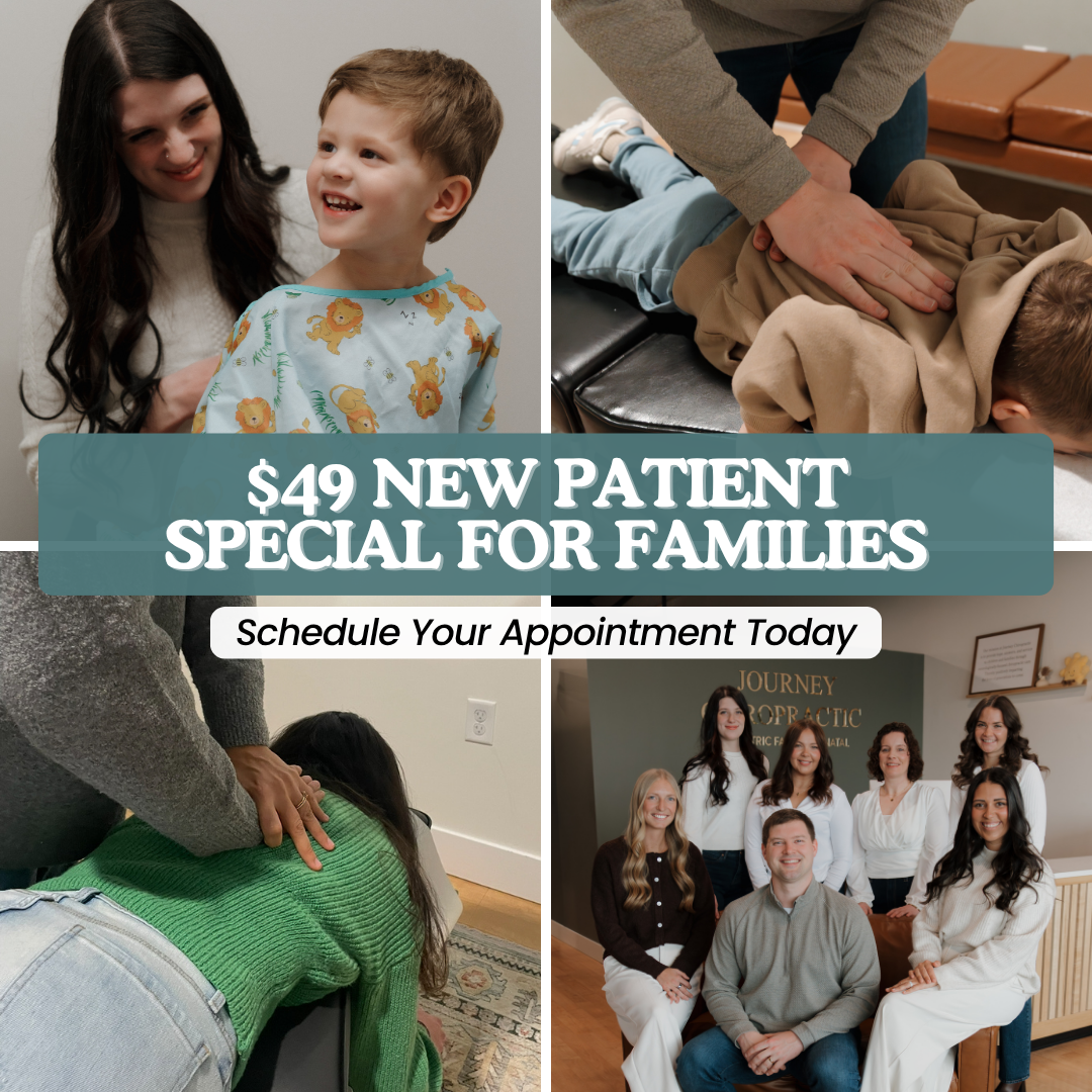 Journey Chiropractic Facebook ad: Your Family's Health Breakthrough, Just $49