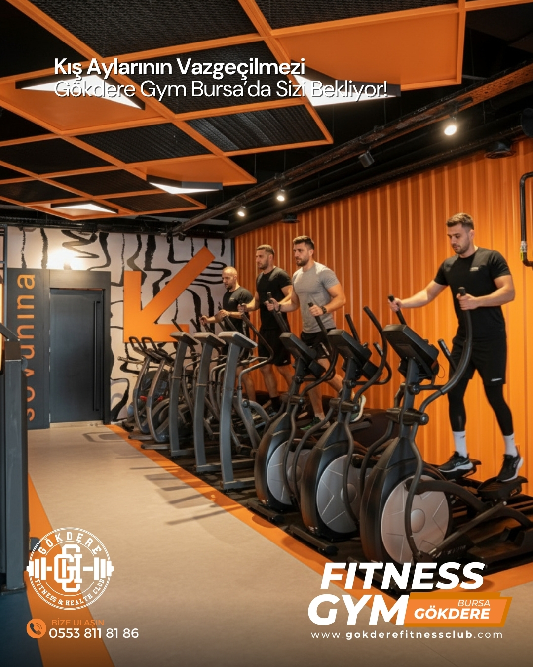 Gökdere Fitness & Healty Center Facebook ad: Kış Aylarının Vazgeçilmezi Gökdere Gym Merkezi Bursa’da…