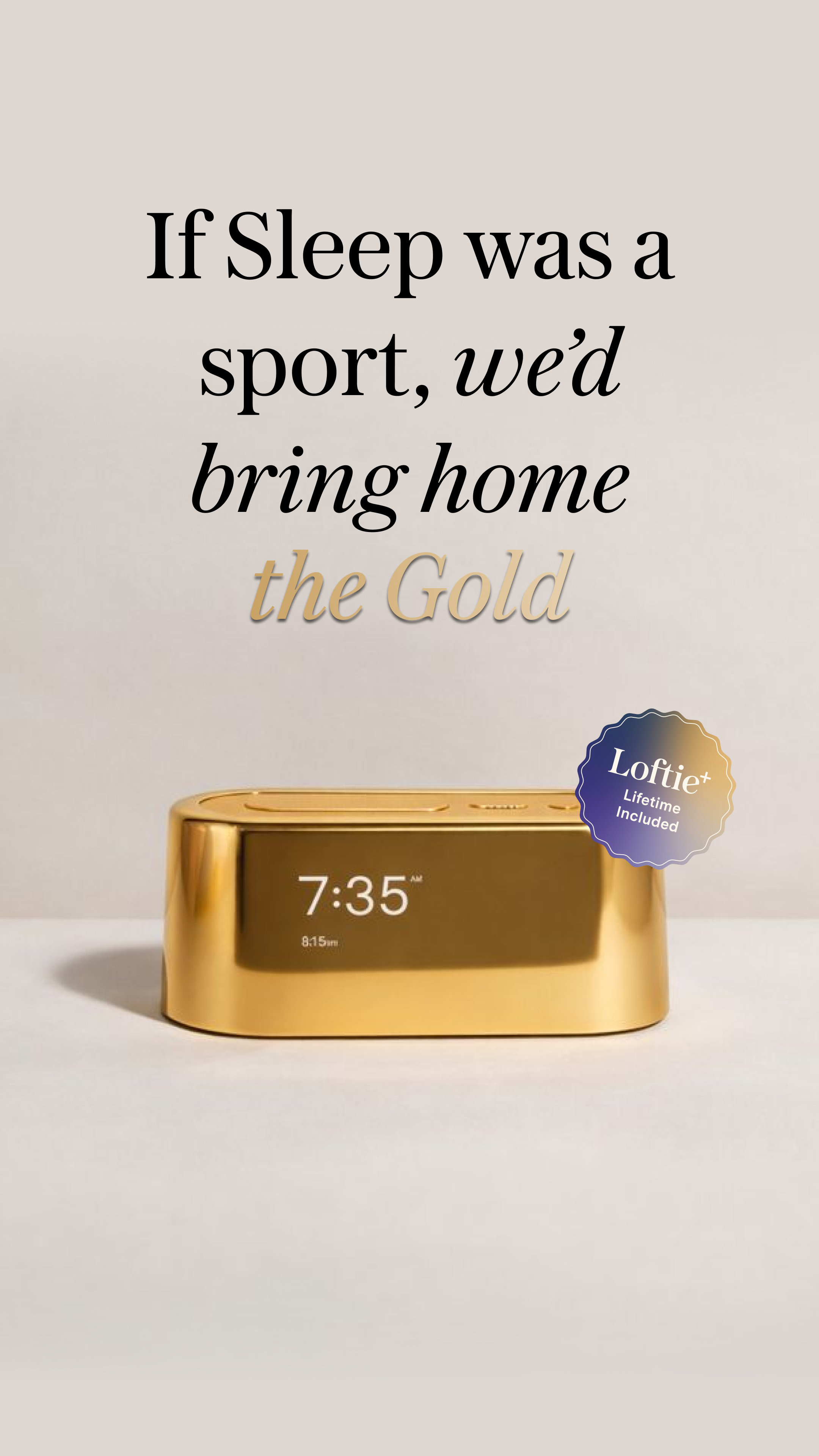 Loftie Facebook ad