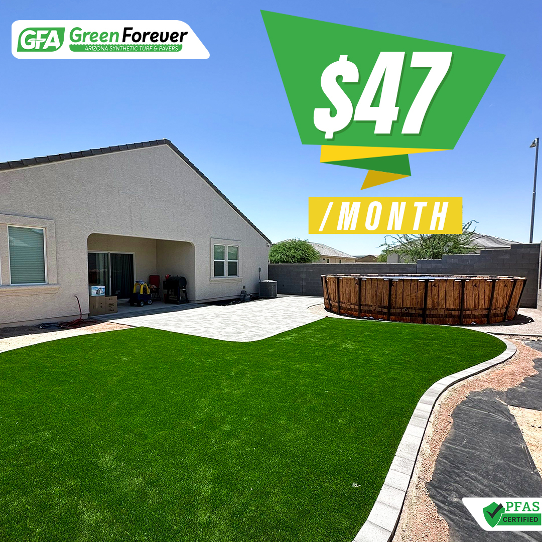 Green Forever Arizona Synthetic Turf & Pavers Facebook ad