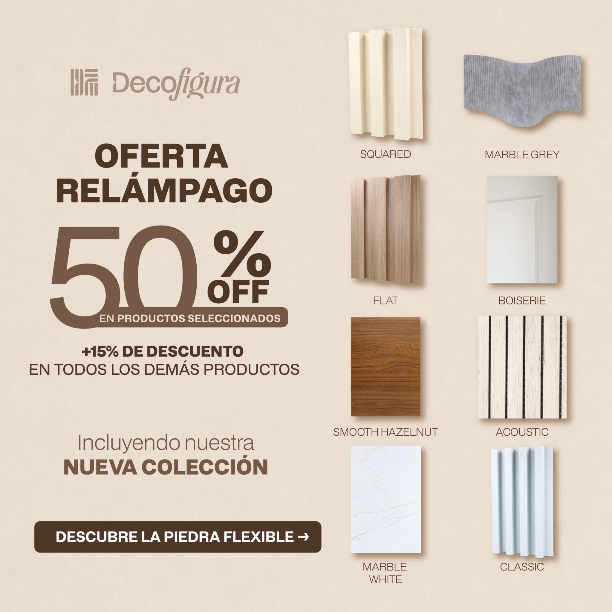 Decofigura U.S.A Facebook ad: Flash Sale at Decofigura!