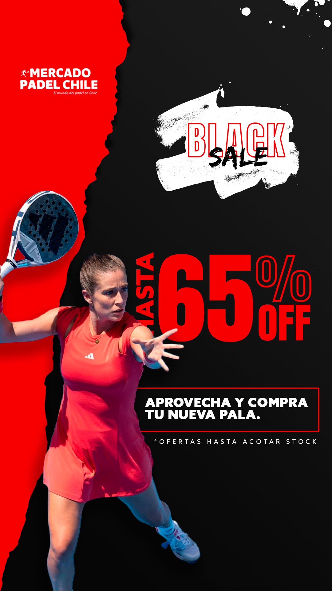 Mercado Padel CL Facebook ad