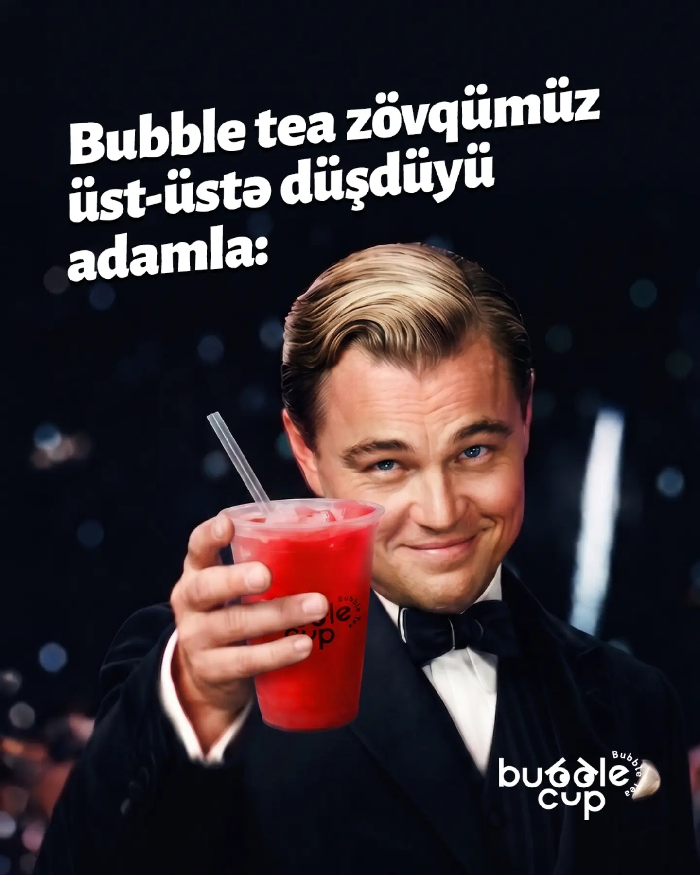 Bubble cup Facebook ad: Hansı Leonardo sənsən?