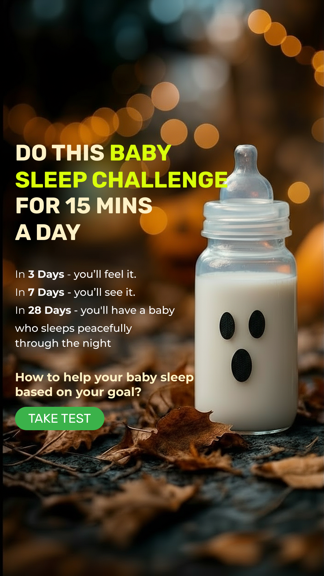 Betteroo Facebook ad: Join the 28-Day Better Sleep Challenge