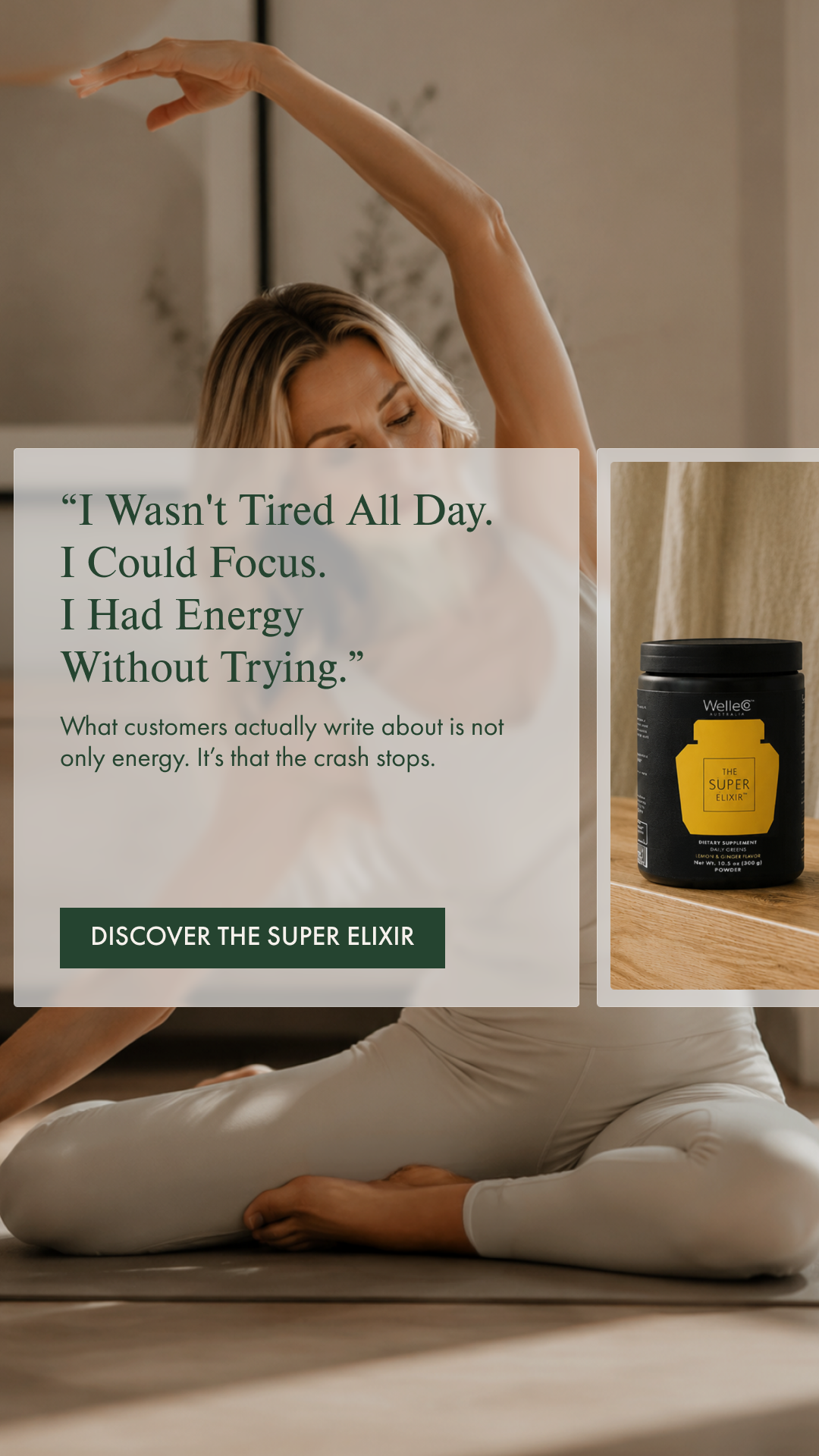 WelleCo Facebook ad