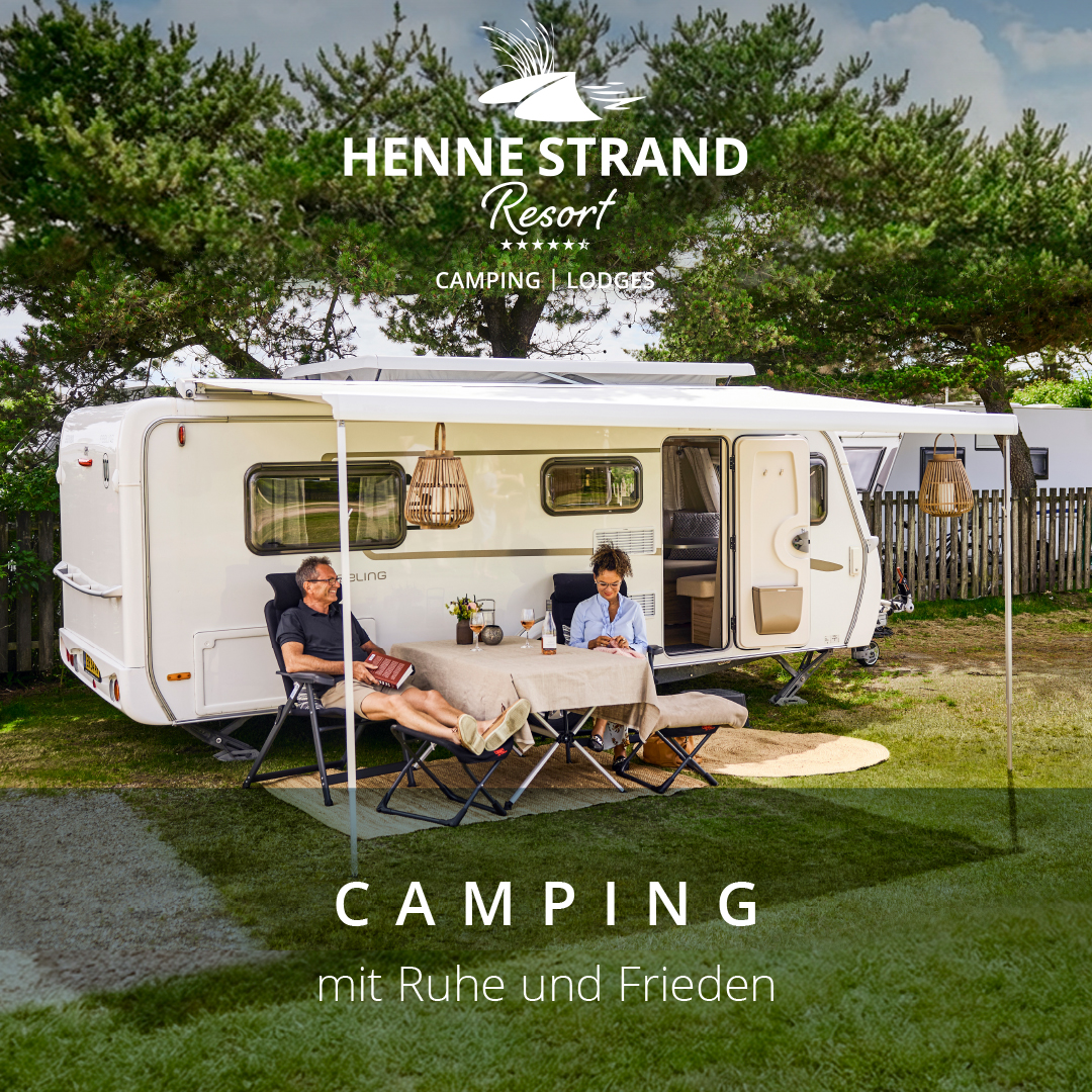 Henne Strand Resort Facebook ad from Mar 17, 2026