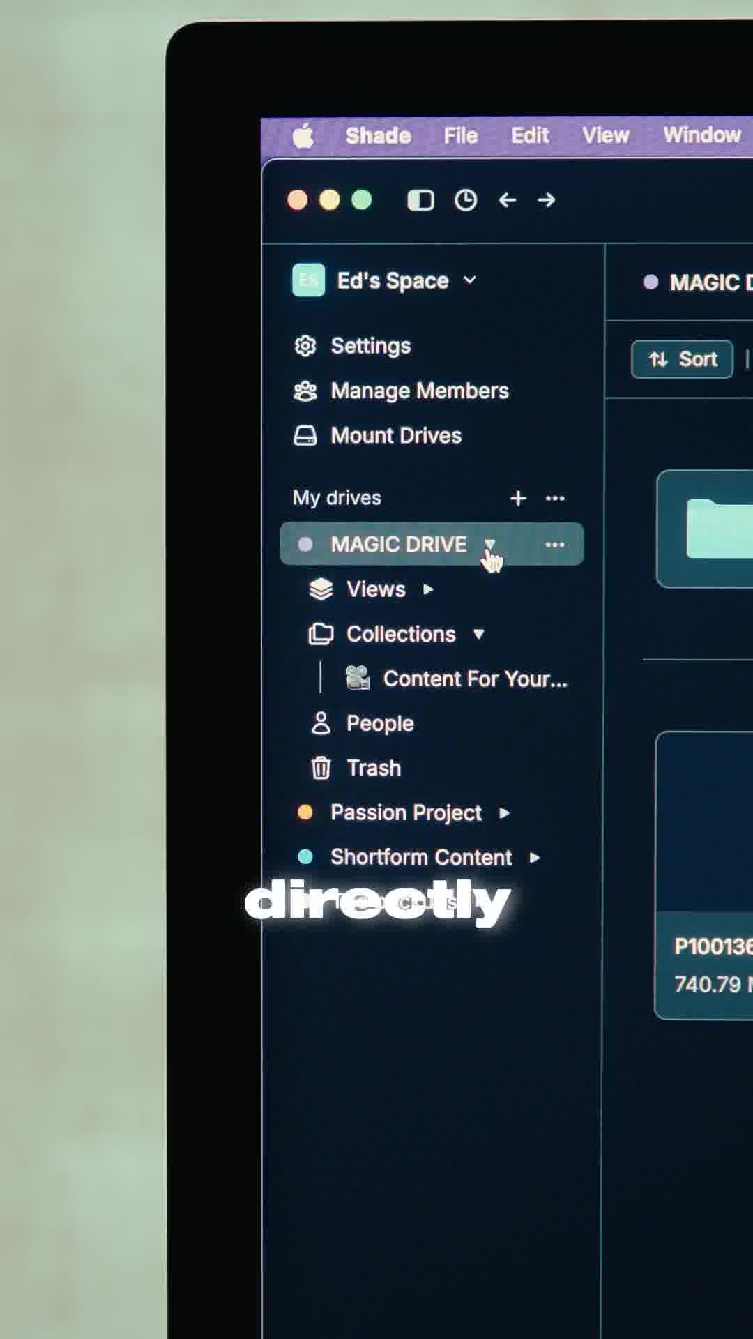 the.shadeinc Facebook ad: Shade is intelligent media storage that enables your…