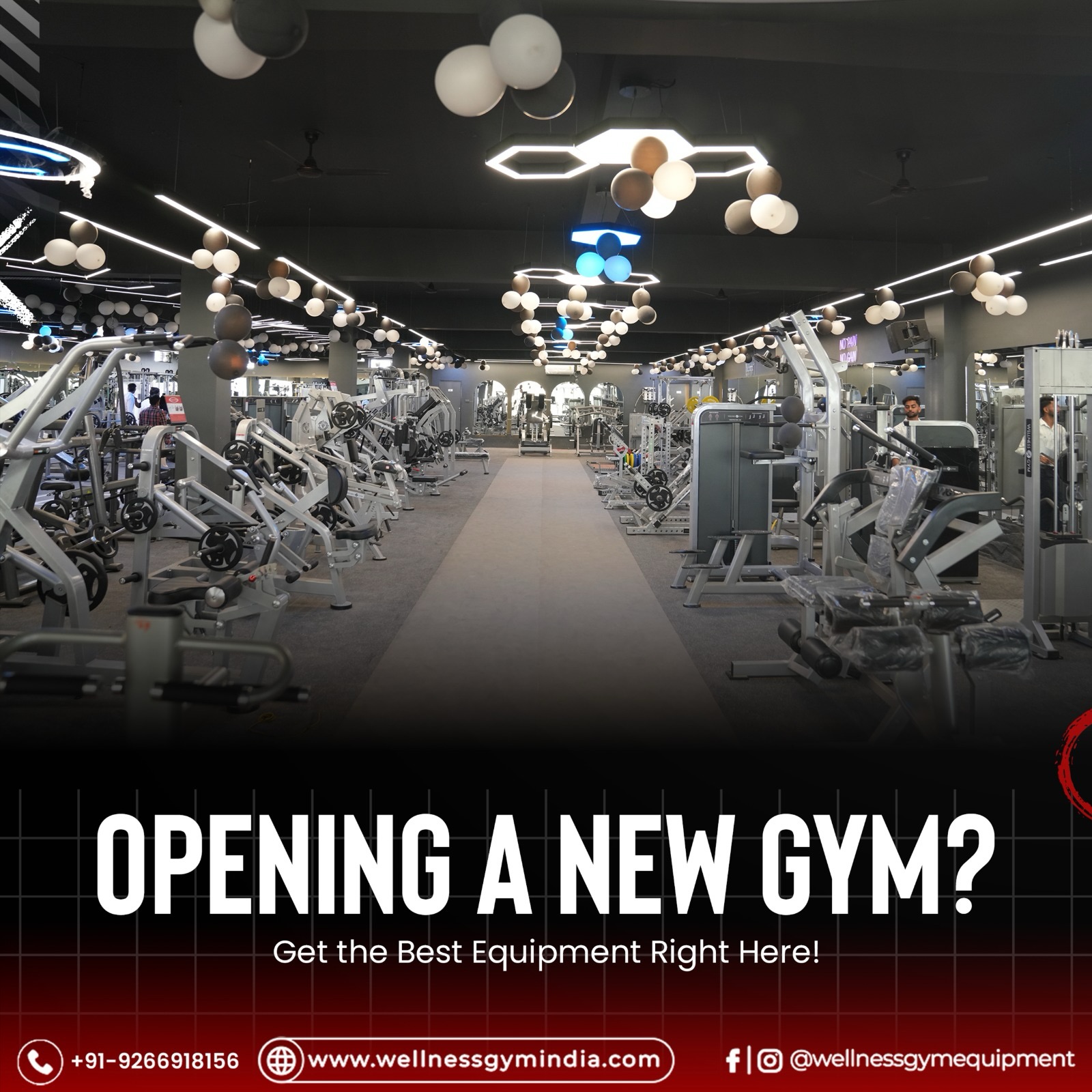 Wellness Gym Equipment Facebook ad