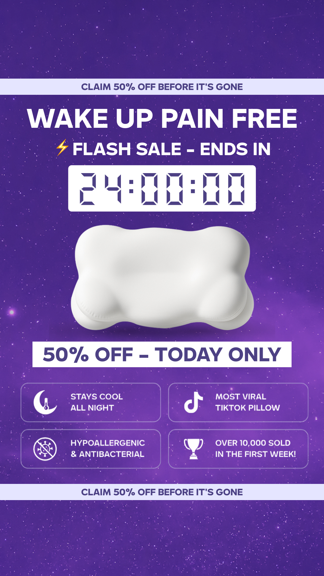 Mellow Sleep Facebook ad