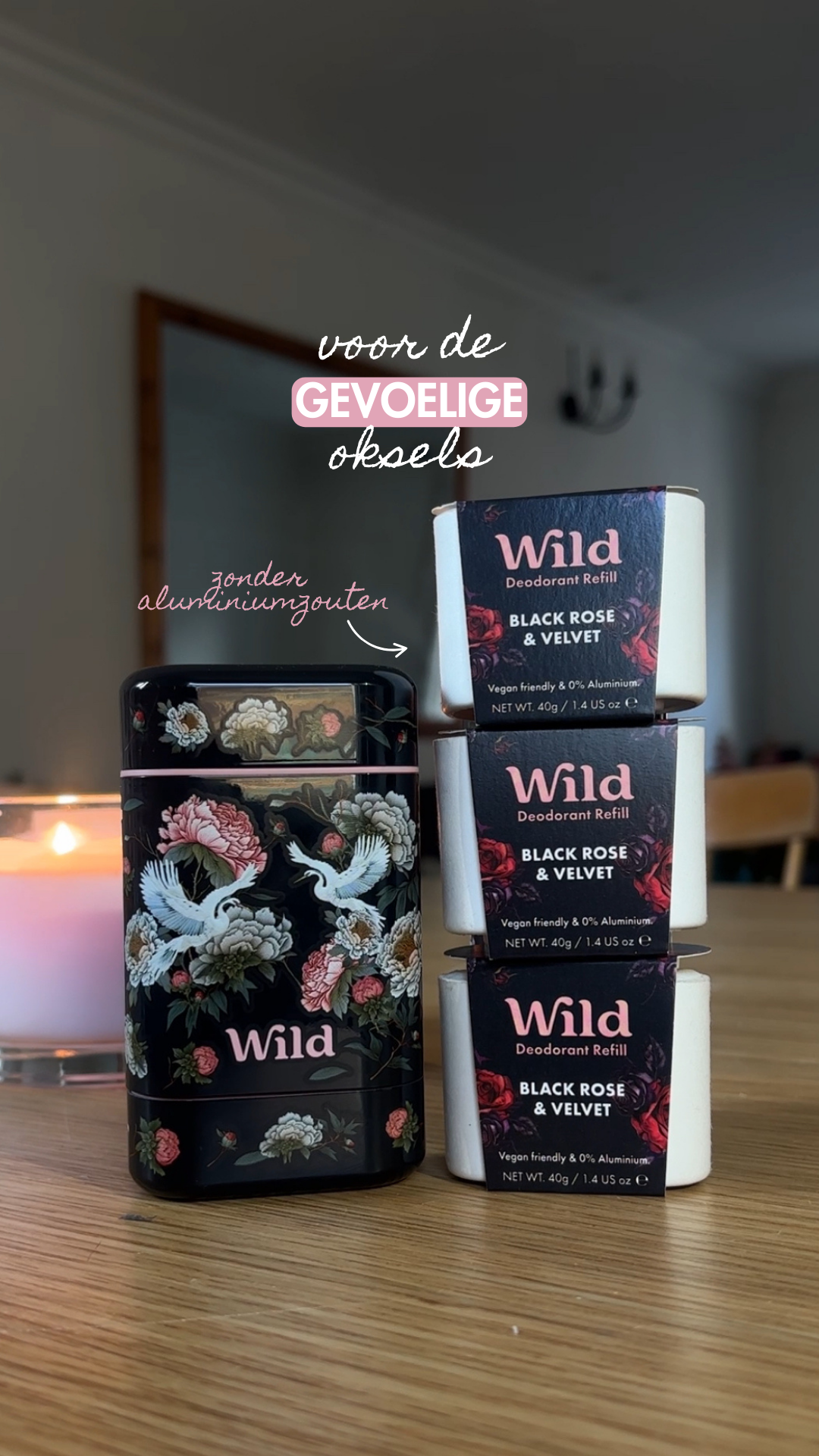 Wild Facebook ad: Geef je dagelijkse routine een upgrade met Midnight Bloom
