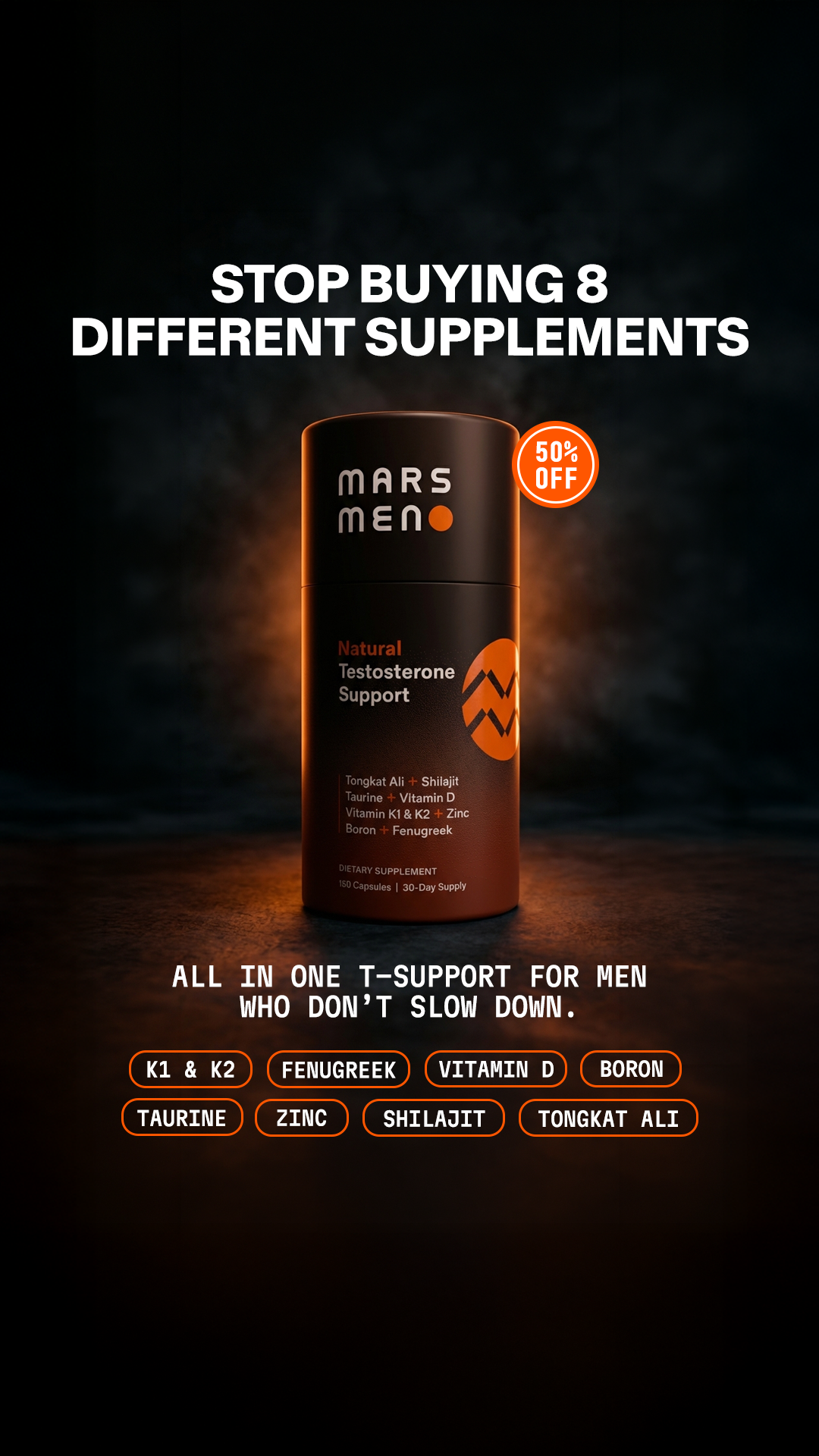 Mars Men Facebook ad